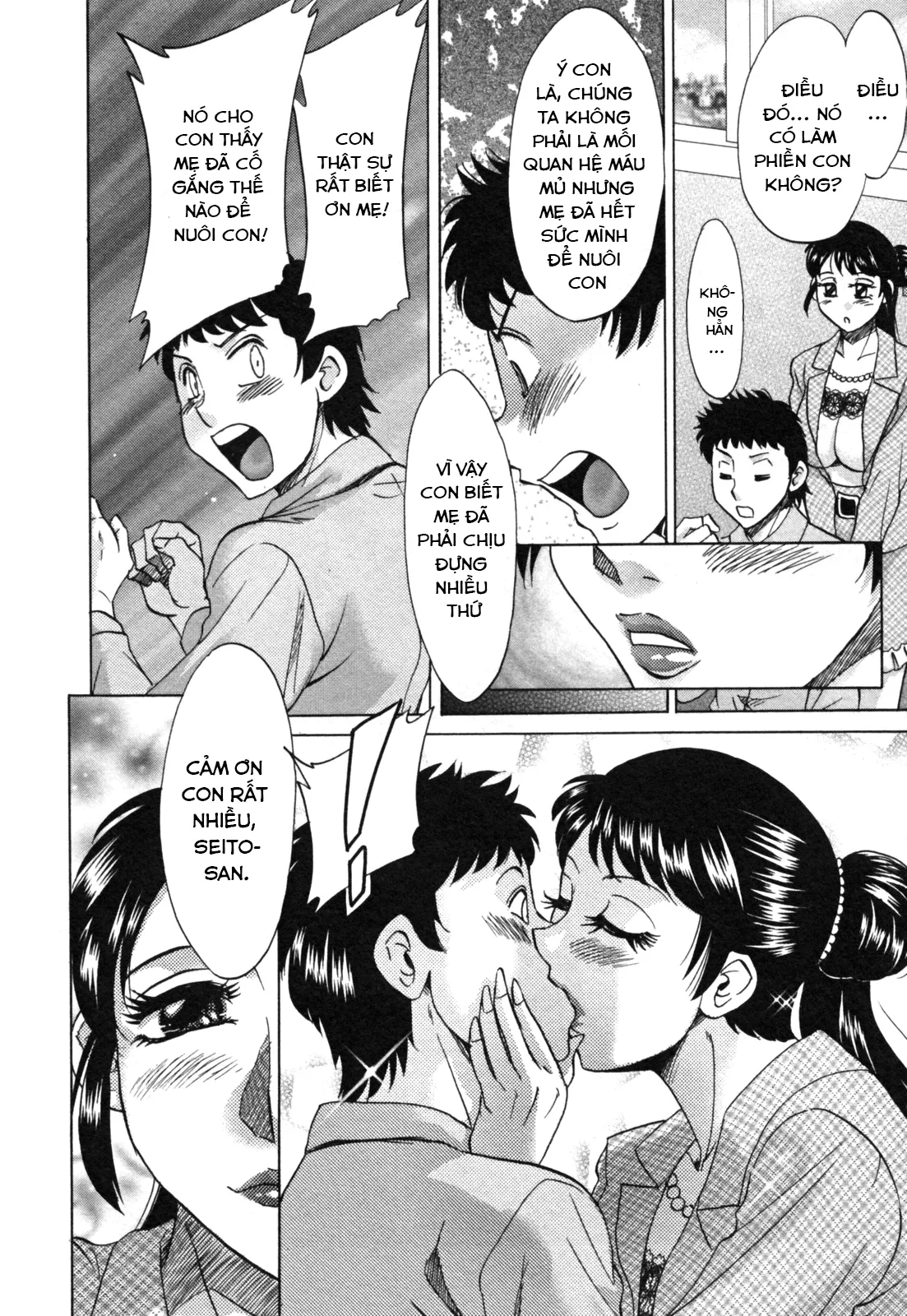 HentaiVN.net - Ảnh 10 - 2 người mẹ [Twins Mother] - Chap 12-Tình dục chữa lành