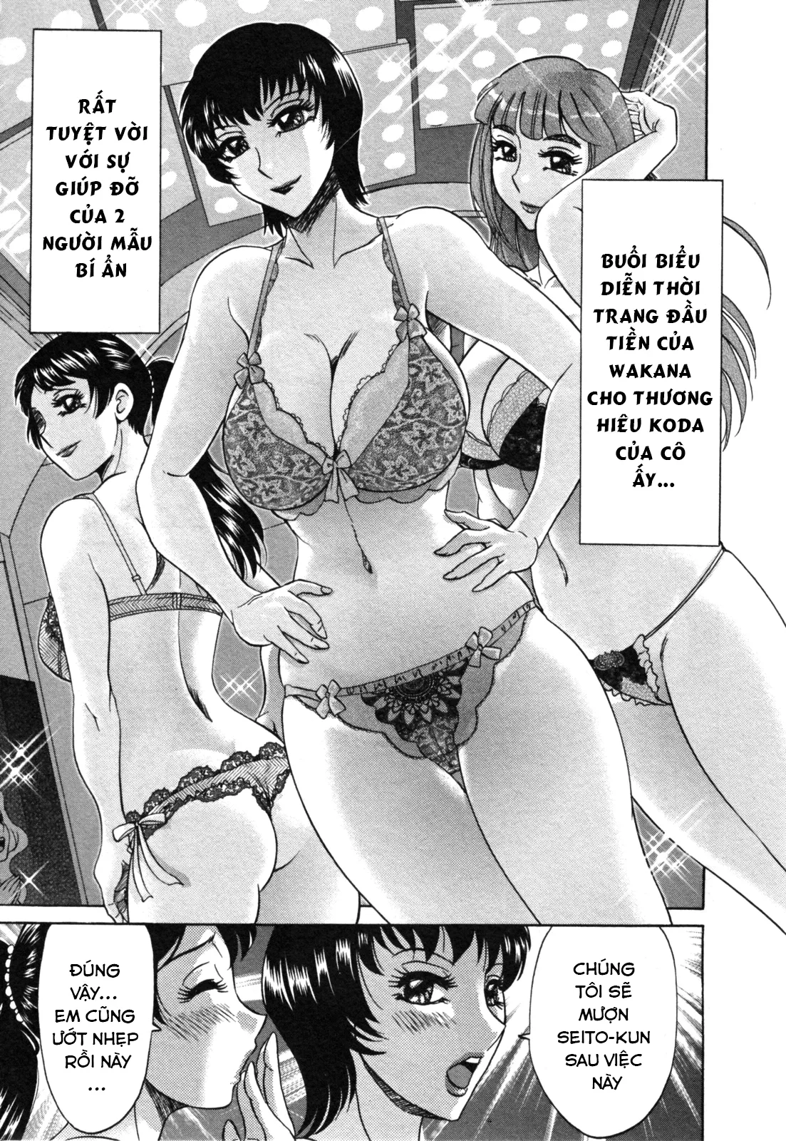HentaiVN.net - Ảnh 17 - 2 người mẹ [Twins Mother] - Chap 13-Nữ thần sắc đẹp