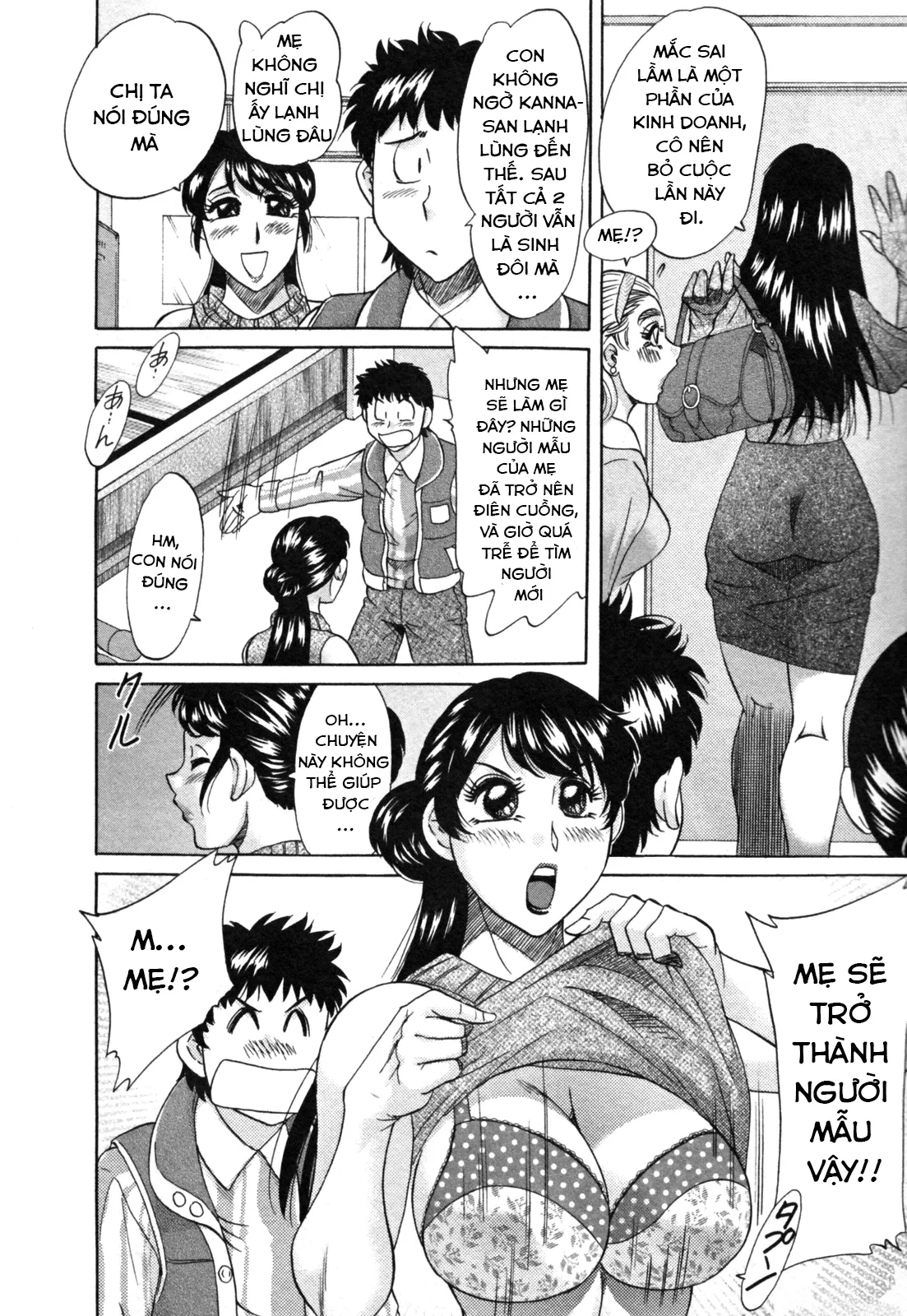 HentaiVN.net - Ảnh 6 - 2 người mẹ [Twins Mother] - Chap 13-Nữ thần sắc đẹp