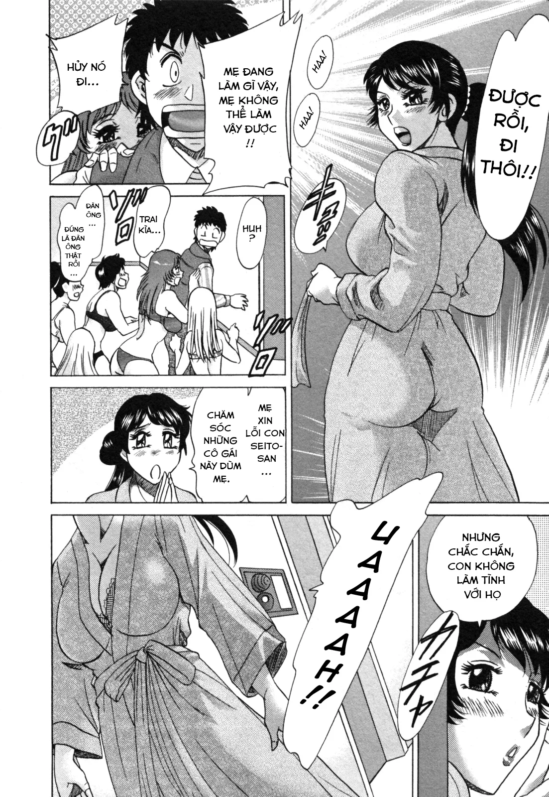 HentaiVN.net - Ảnh 8 - 2 người mẹ [Twins Mother] - Chap 13-Nữ thần sắc đẹp