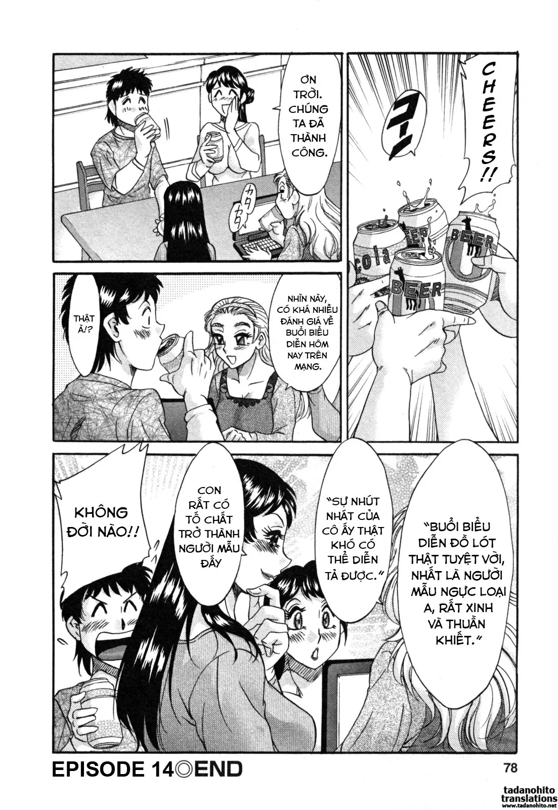 HentaiVN.net - Ảnh 20 - 2 người mẹ [Twins Mother] - Chap 14- Thiên thần dịu dàng