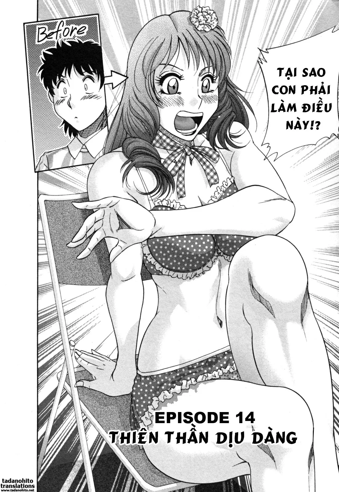 HentaiVN.net - Ảnh 4 - 2 người mẹ [Twins Mother] - Chap 14- Thiên thần dịu dàng