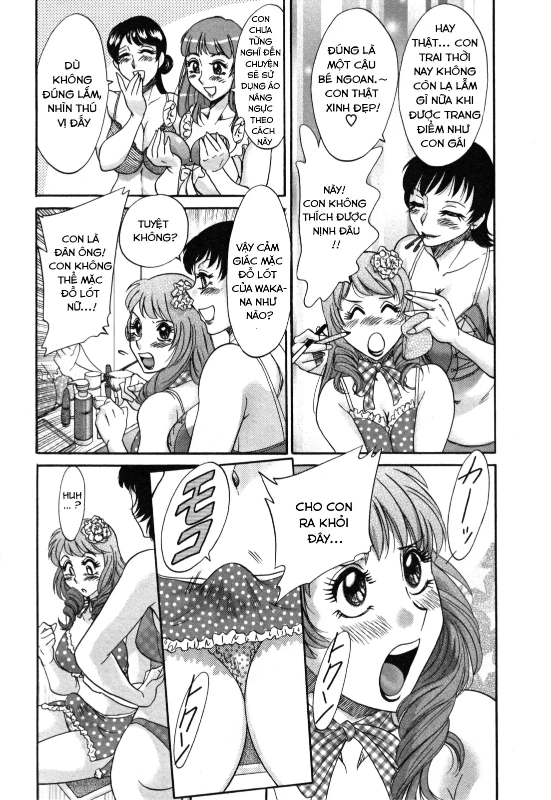 HentaiVN.net - Ảnh 5 - 2 người mẹ [Twins Mother] - Chap 14- Thiên thần dịu dàng