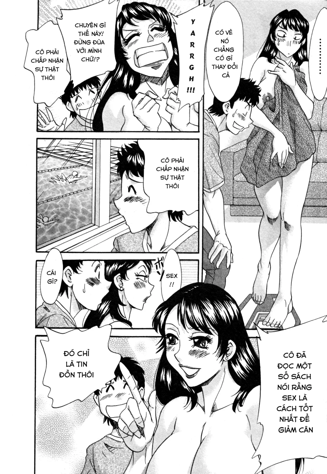 HentaiVN.net - Ảnh 10 - 2 người mẹ [Twins Mother] - Chap 16- Nắm lấy nào