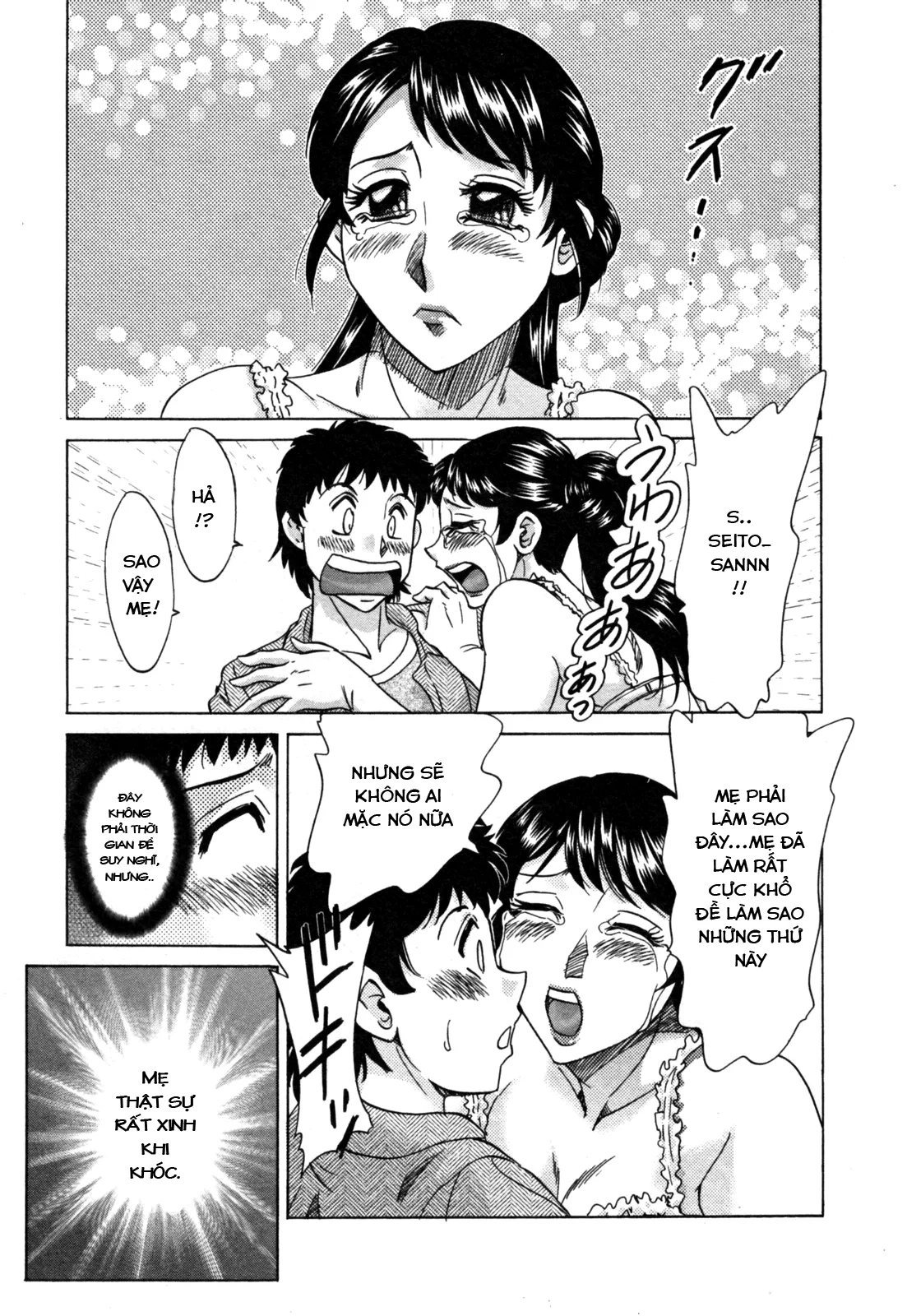 HentaiVN.net - Ảnh 11 - 2 người mẹ [Twins Mother] - Chap 18-Sâu hơn và hơn nữa