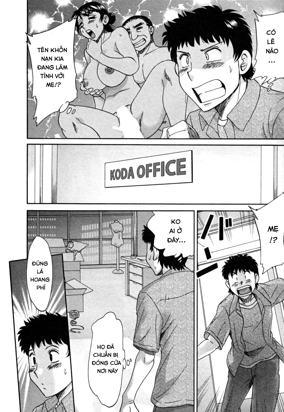HentaiVN.net - Ảnh 8 - 2 người mẹ [Twins Mother] - Chap 18-Sâu hơn và hơn nữa