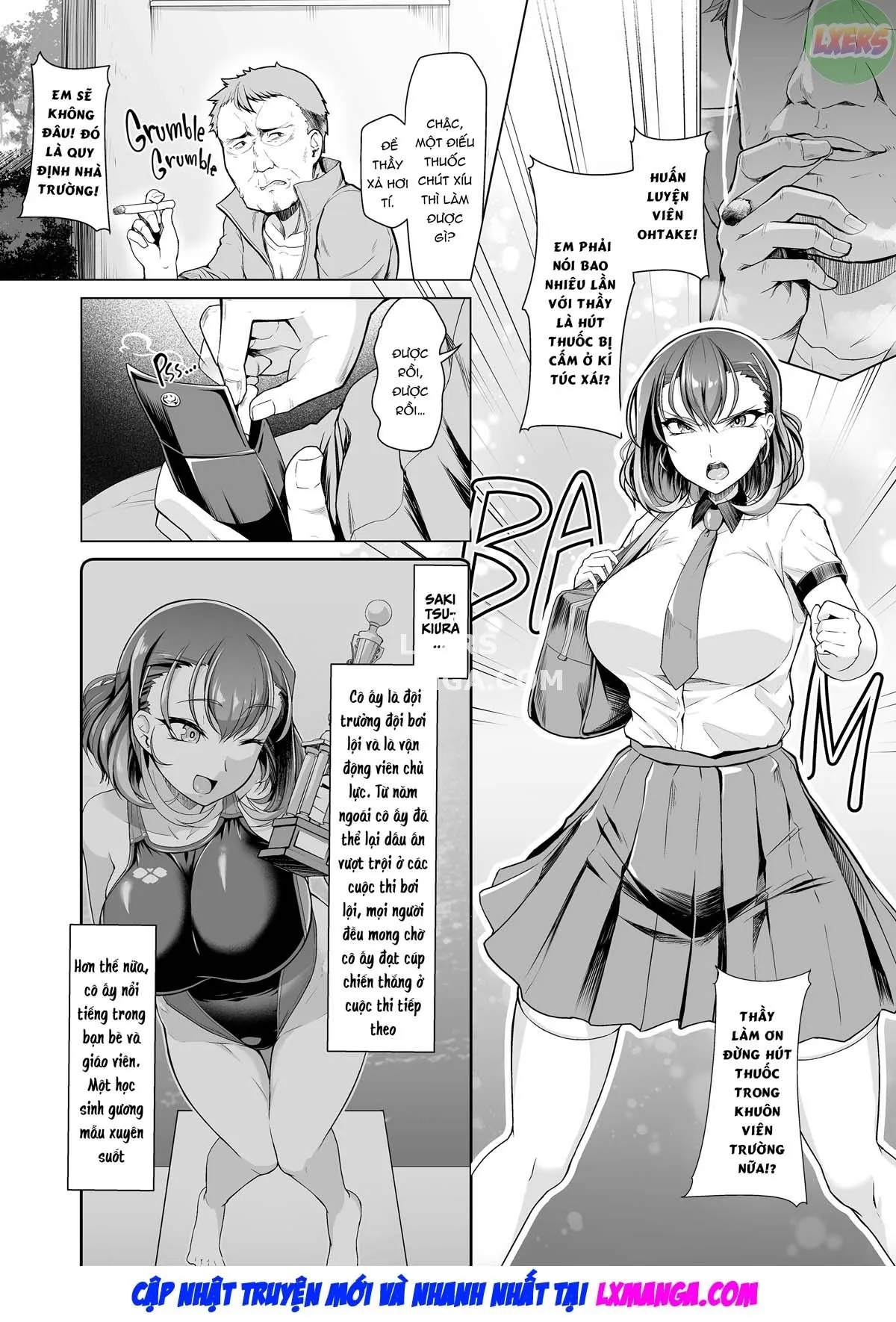 HentaiVN.net - Ảnh 5 - The Persuaded Team Ace - Chap 1