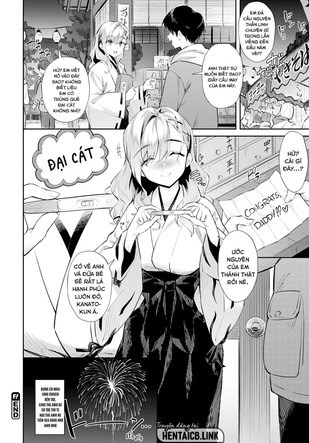 HentaiVN.net - Ảnh 21 - Mong nó mang lại may mắn - Oneshot