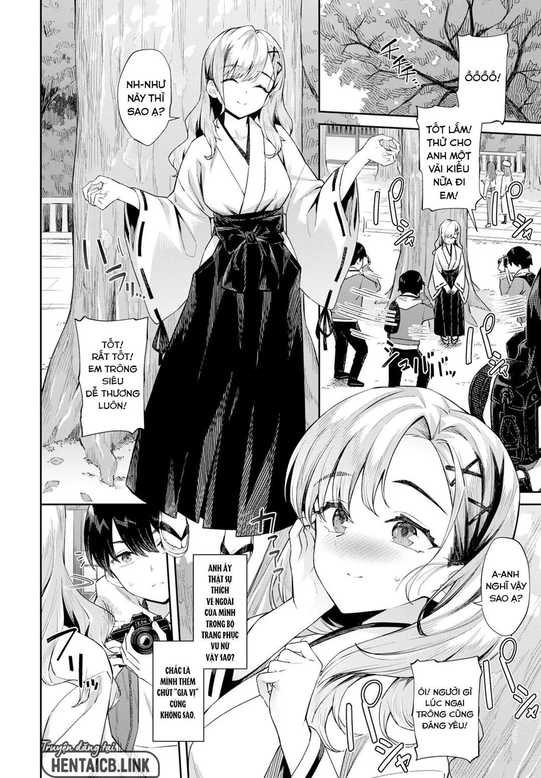 HentaiVN.net - Ảnh 3 - Mong nó mang lại may mắn - Oneshot