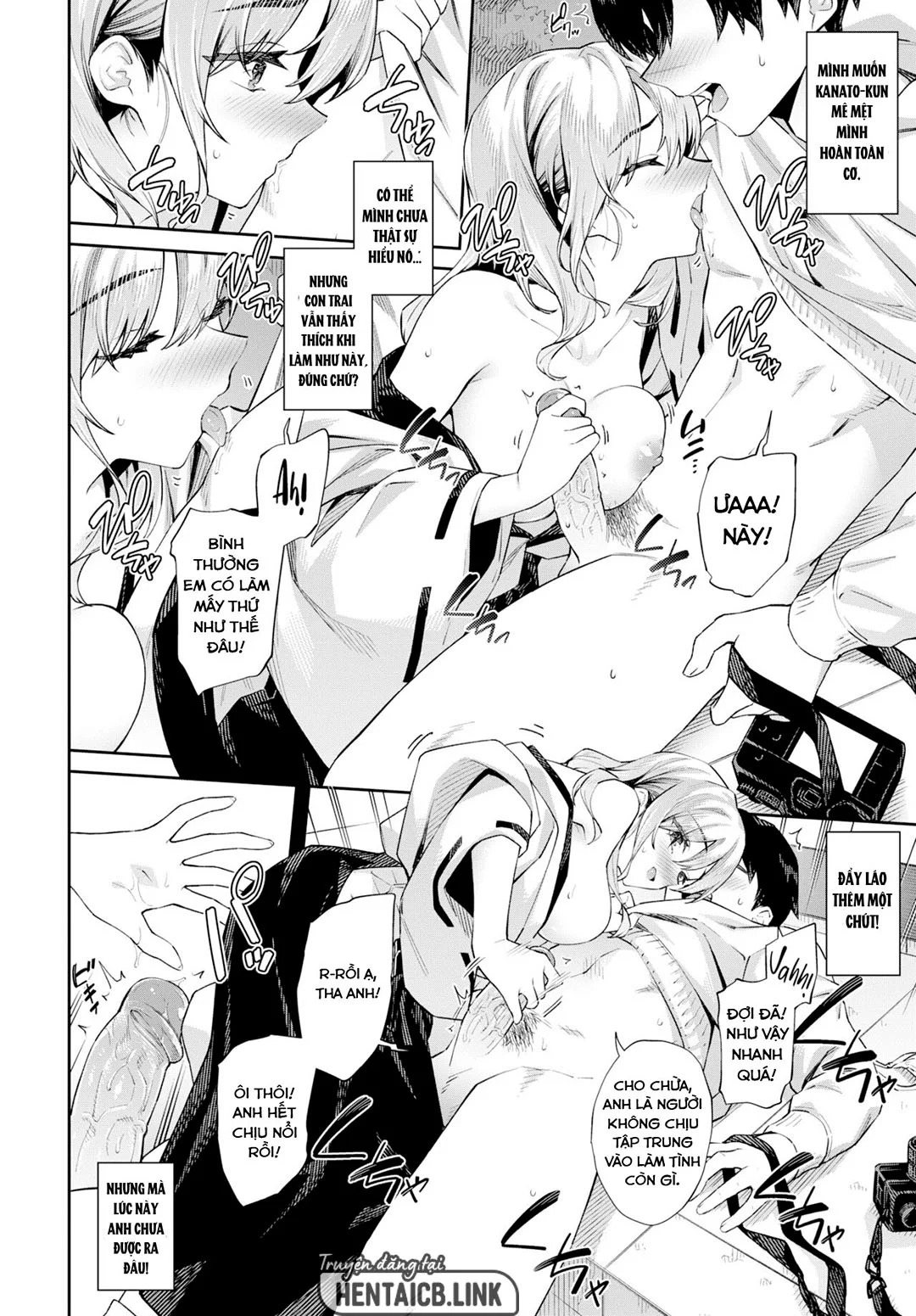HentaiVN.net - Ảnh 9 - Mong nó mang lại may mắn - Oneshot