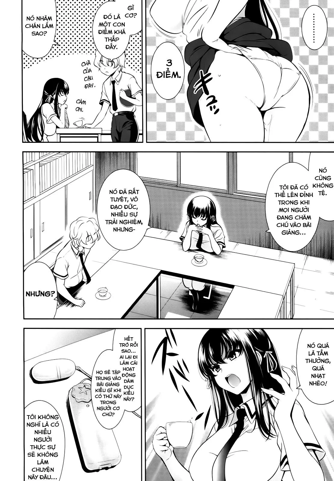 HentaiVN.net - Ảnh 8 - Ngôi trường nơi mà tình yêu là không cần thiết [Renai Fuyou Gakuha; A School Where Love is Unnecessary; 恋愛不要学派] - Chapter 1