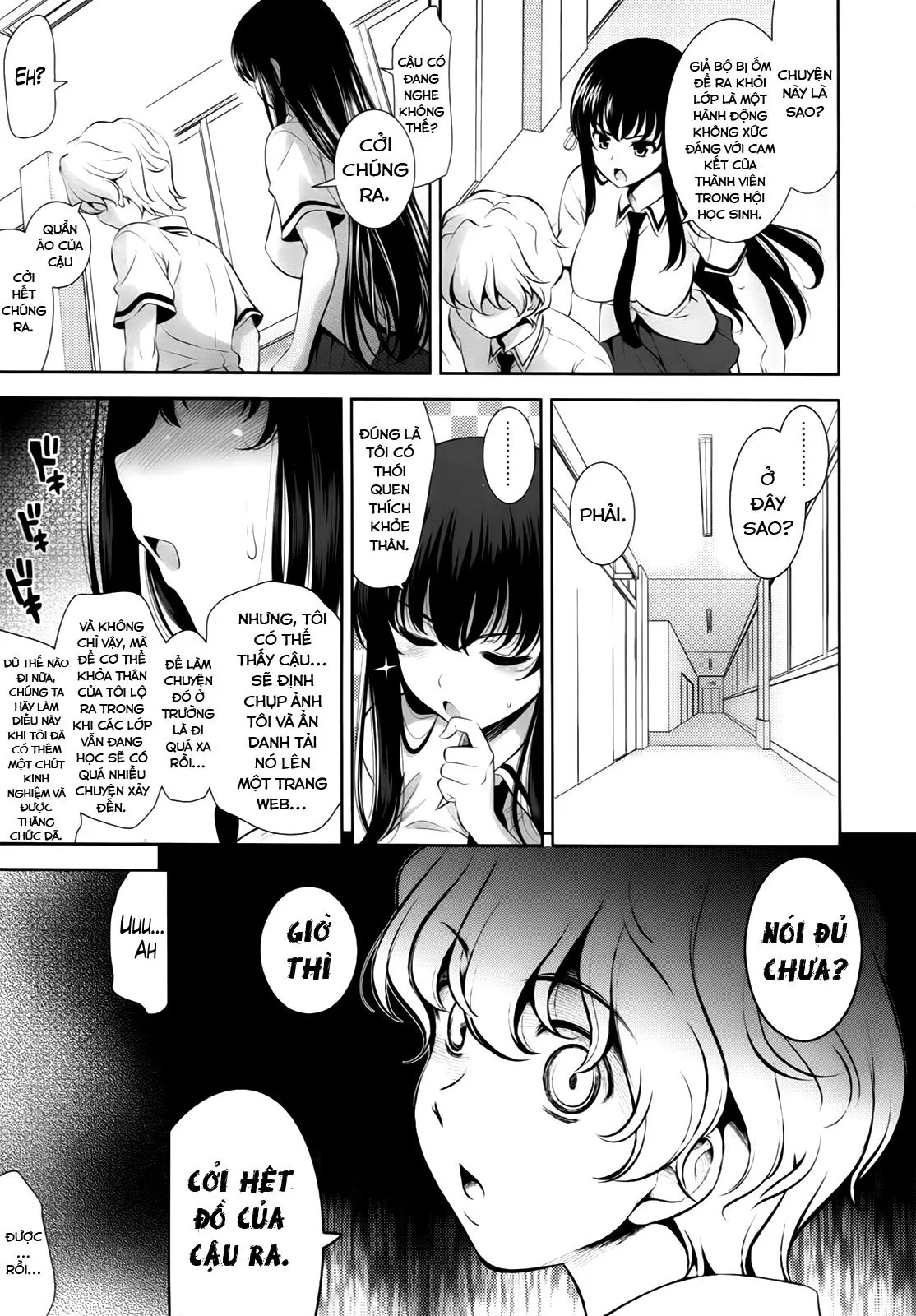 HentaiVN.net - Ảnh 10 - Ngôi trường nơi mà tình yêu là không cần thiết [Renai Fuyou Gakuha; A School Where Love is Unnecessary; 恋愛不要学派] - Chapter 1
