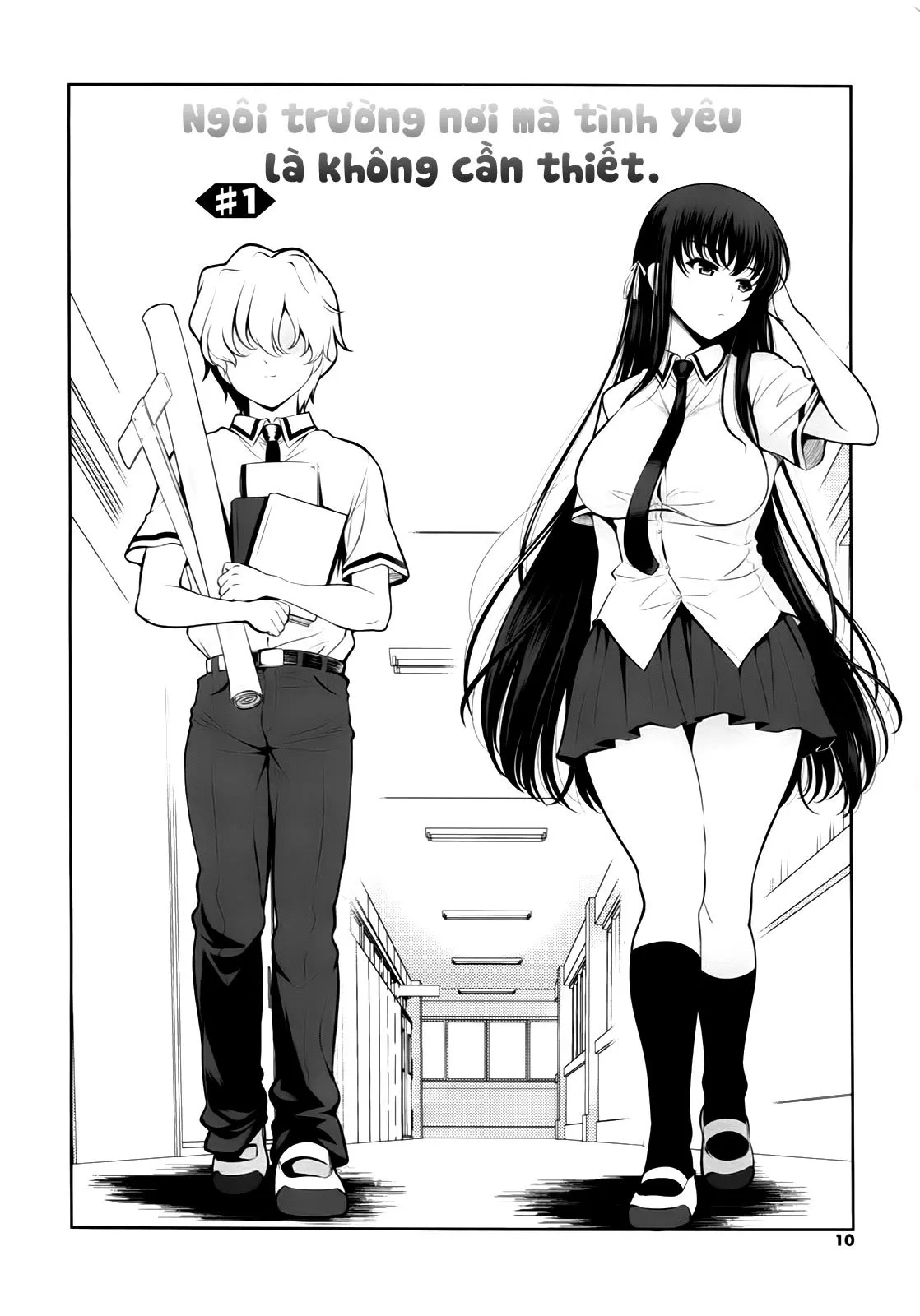 HentaiVN.net - Ảnh 6 - Ngôi trường nơi mà tình yêu là không cần thiết [Renai Fuyou Gakuha; A School Where Love is Unnecessary; 恋愛不要学派] - Chapter 1