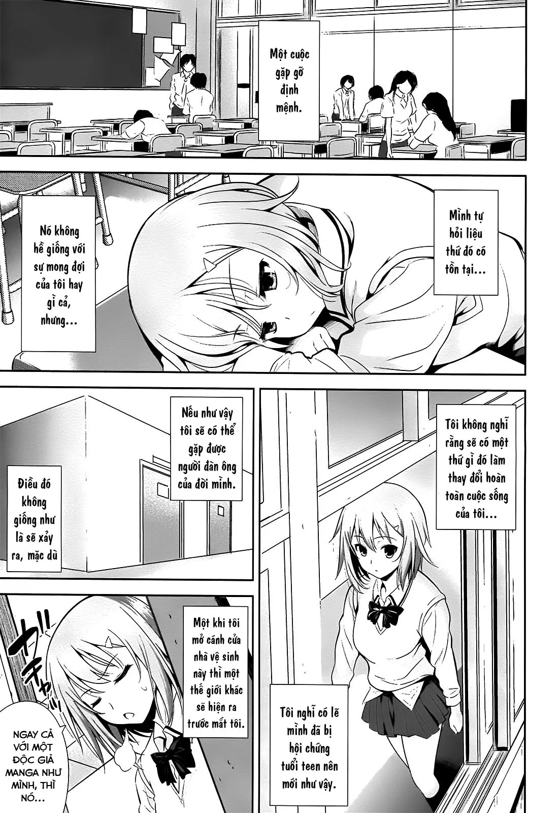 HentaiVN.net - Ảnh 3 - Ngôi trường nơi mà tình yêu là không cần thiết [Renai Fuyou Gakuha; A School Where Love is Unnecessary; 恋愛不要学派] - Chapter 2
