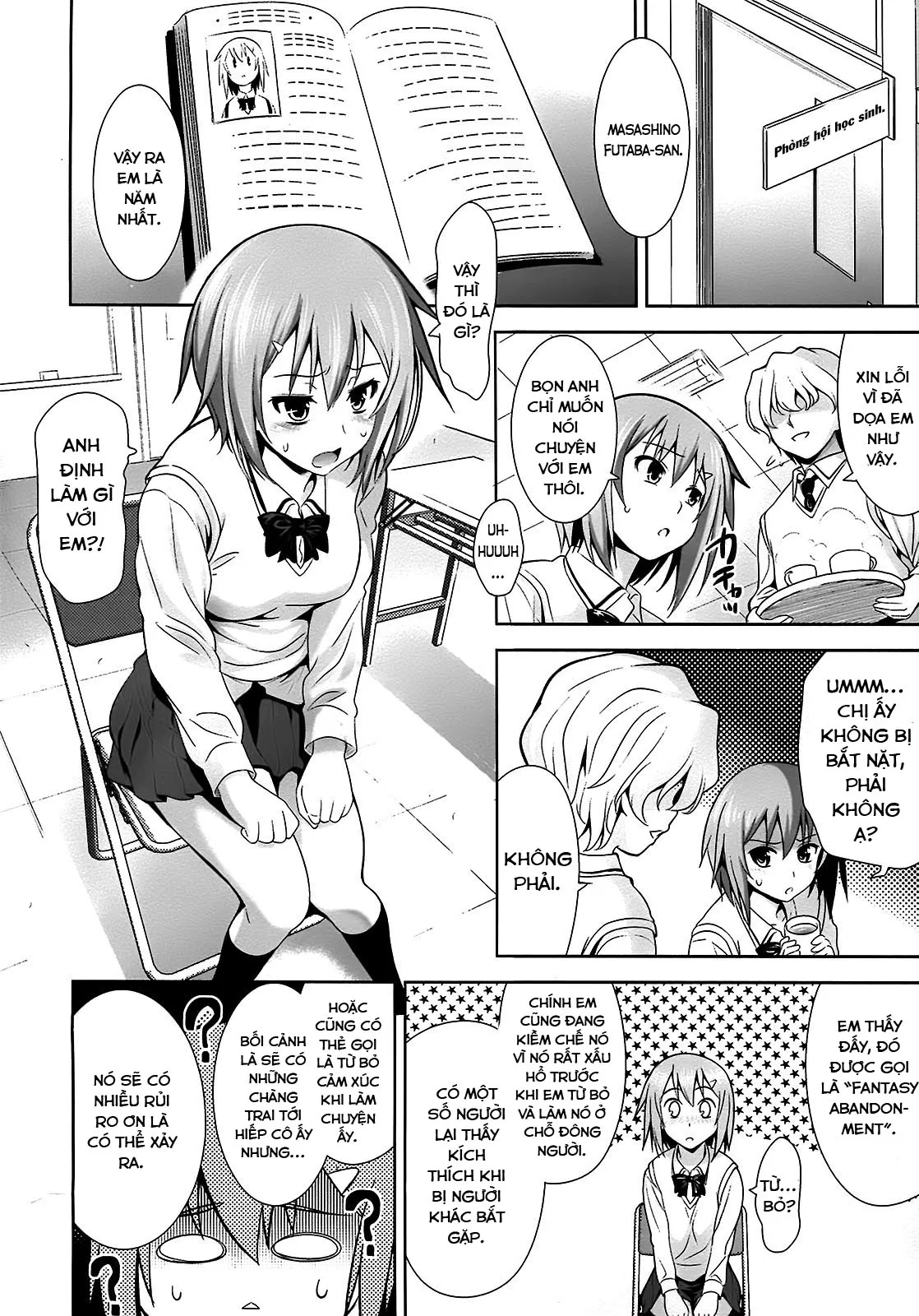 HentaiVN.net - Ảnh 5 - Ngôi trường nơi mà tình yêu là không cần thiết [Renai Fuyou Gakuha; A School Where Love is Unnecessary; 恋愛不要学派] - Chapter 2