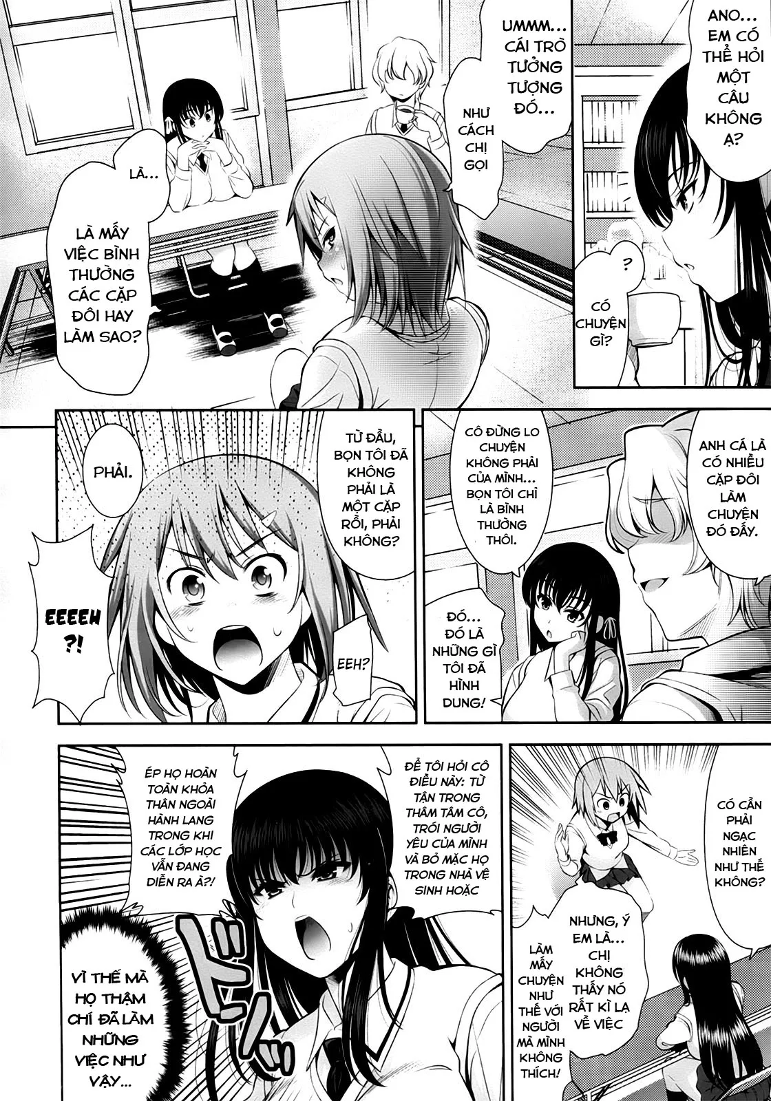 HentaiVN.net - Ảnh 7 - Ngôi trường nơi mà tình yêu là không cần thiết [Renai Fuyou Gakuha; A School Where Love is Unnecessary; 恋愛不要学派] - Chapter 2