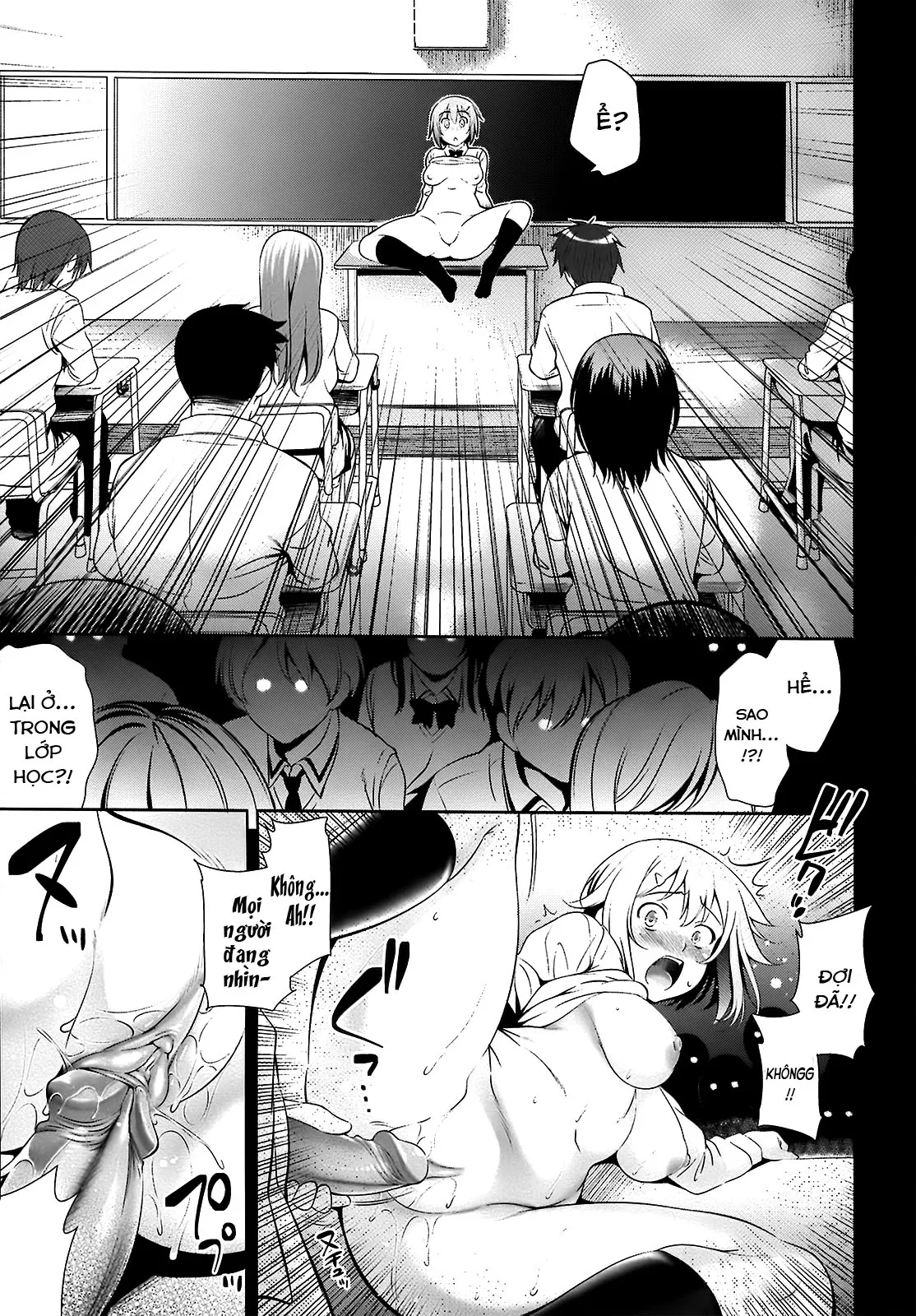 HentaiVN.net - Ảnh 12 - Ngôi trường nơi mà tình yêu là không cần thiết [Renai Fuyou Gakuha; A School Where Love is Unnecessary; 恋愛不要学派] - Chapter 3