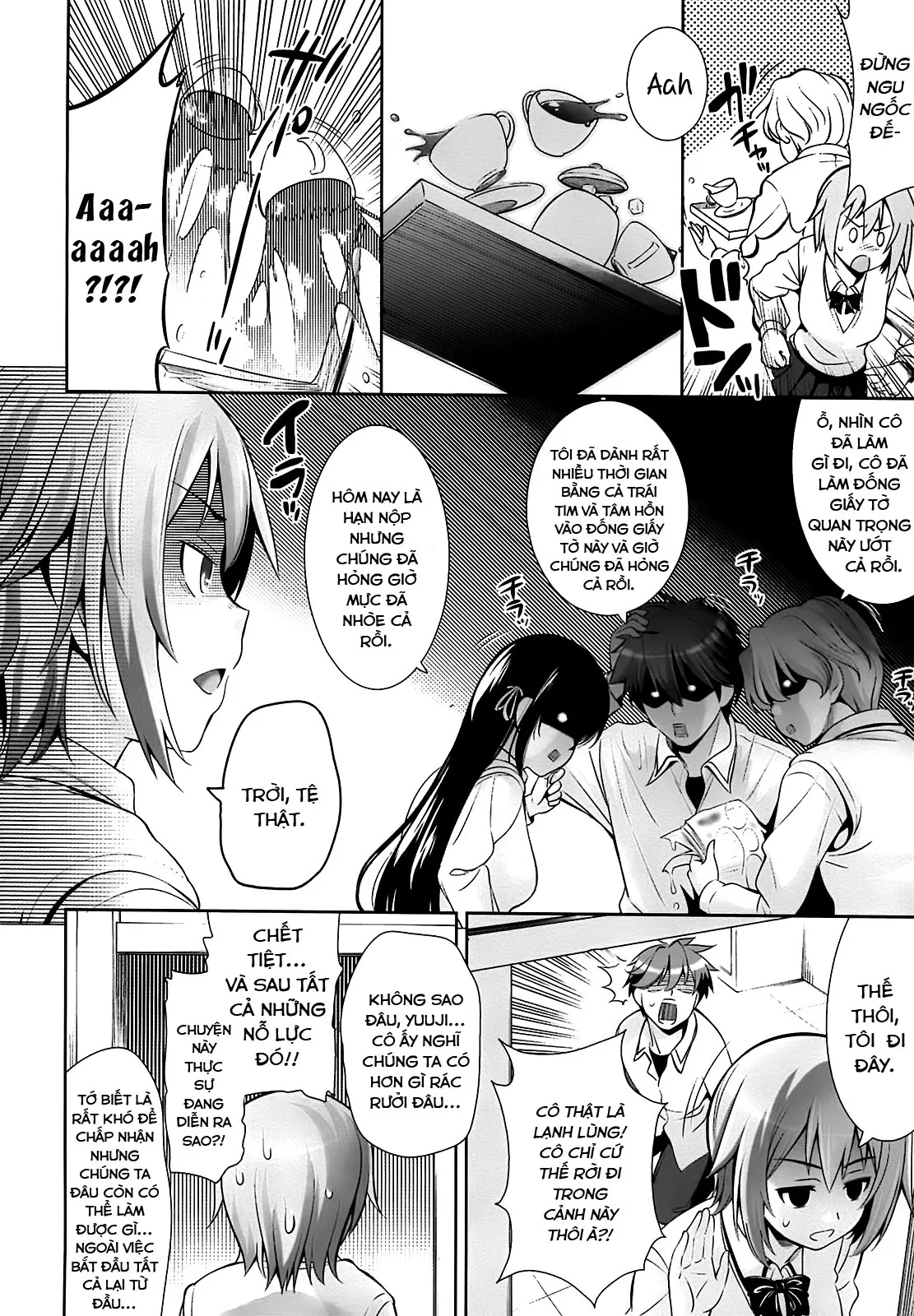 HentaiVN.net - Ảnh 5 - Ngôi trường nơi mà tình yêu là không cần thiết [Renai Fuyou Gakuha; A School Where Love is Unnecessary; 恋愛不要学派] - Chapter 3