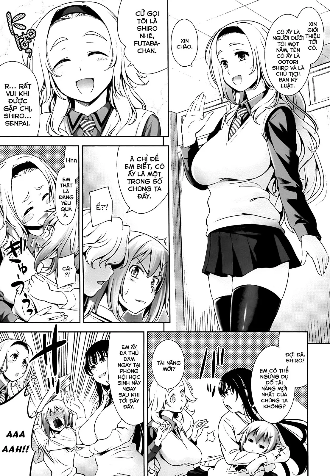 HentaiVN.net - Ảnh 5 - Ngôi trường nơi mà tình yêu là không cần thiết [Renai Fuyou Gakuha; A School Where Love is Unnecessary; 恋愛不要学派] - Chapter 4