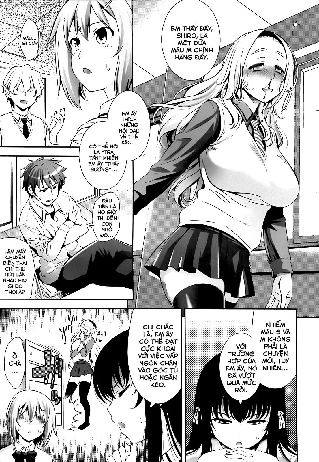 HentaiVN.net - Ảnh 7 - Ngôi trường nơi mà tình yêu là không cần thiết [Renai Fuyou Gakuha; A School Where Love is Unnecessary; 恋愛不要学派] - Chapter 4