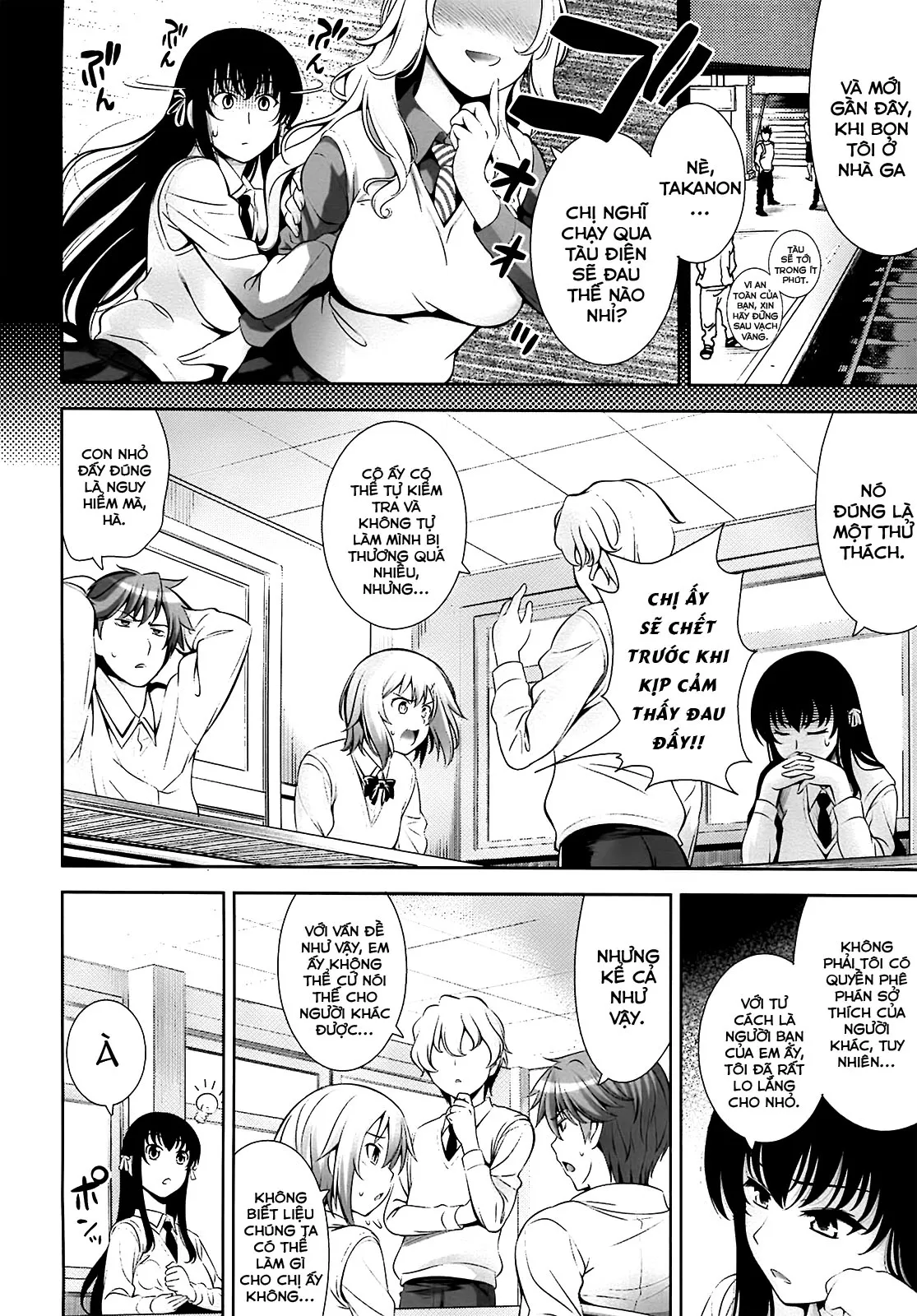 HentaiVN.net - Ảnh 8 - Ngôi trường nơi mà tình yêu là không cần thiết [Renai Fuyou Gakuha; A School Where Love is Unnecessary; 恋愛不要学派] - Chapter 4