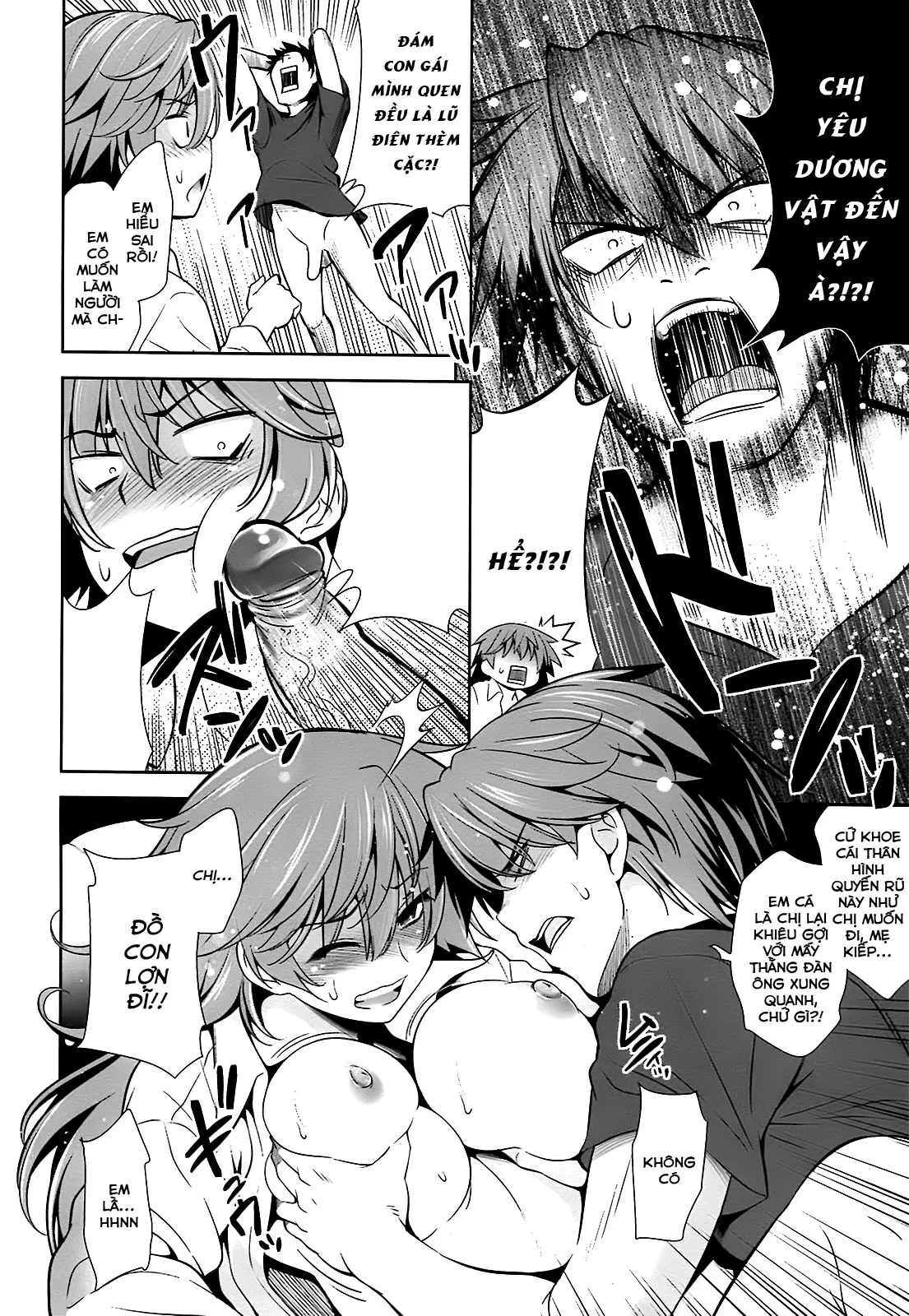 HentaiVN.net - Ảnh 15 - Ngôi trường nơi mà tình yêu là không cần thiết [Renai Fuyou Gakuha; A School Where Love is Unnecessary; 恋愛不要学派] - Chapter 5