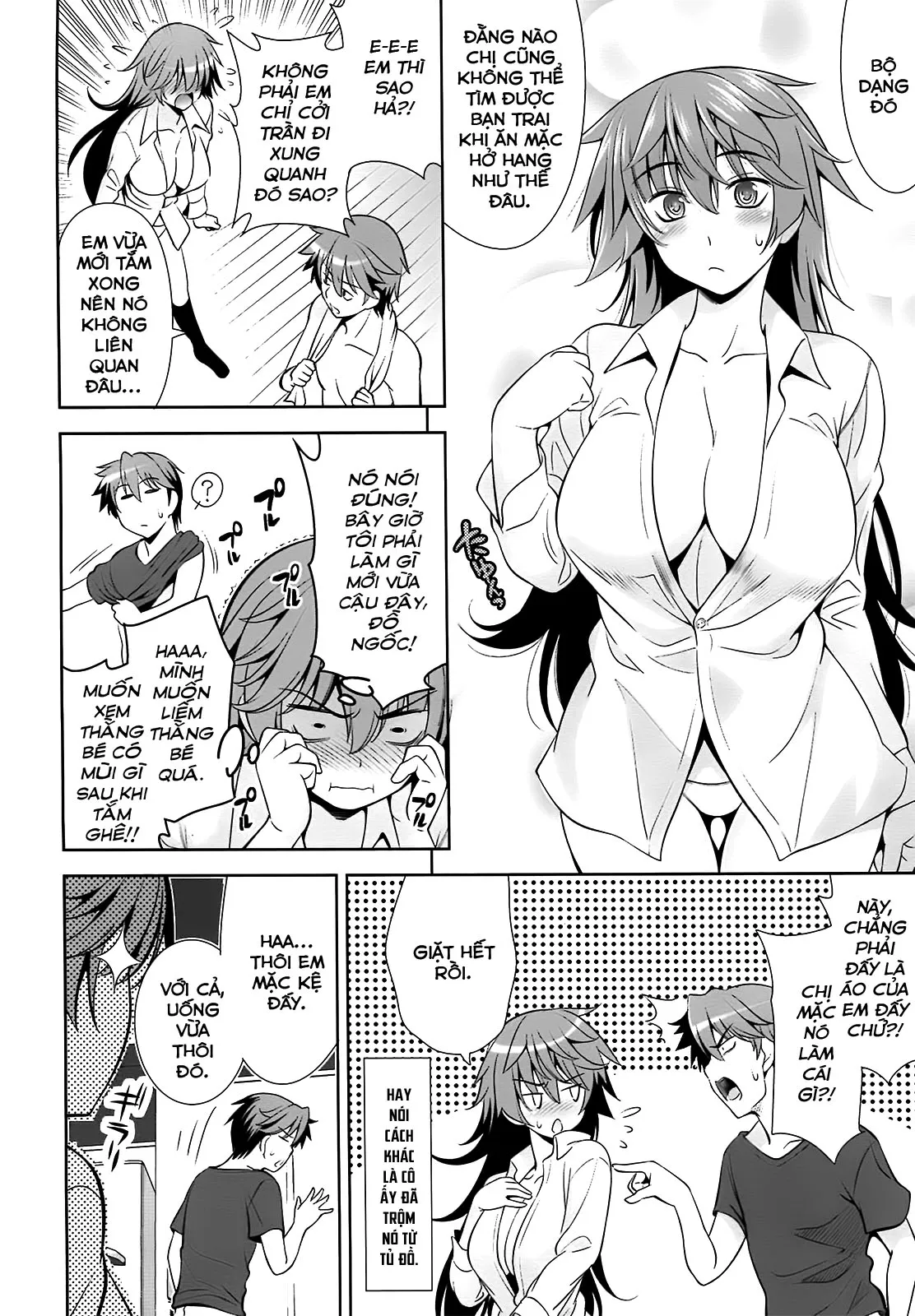 HentaiVN.net - Ảnh 7 - Ngôi trường nơi mà tình yêu là không cần thiết [Renai Fuyou Gakuha; A School Where Love is Unnecessary; 恋愛不要学派] - Chapter 5