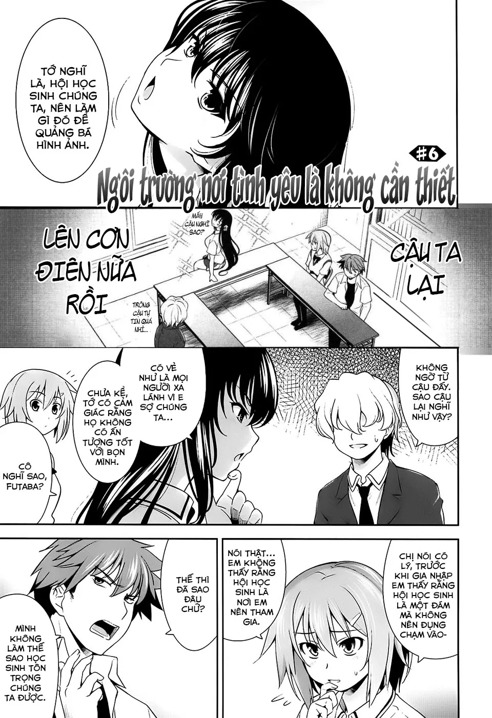 HentaiVN.net - Ảnh 3 - Ngôi trường nơi mà tình yêu là không cần thiết [Renai Fuyou Gakuha; A School Where Love is Unnecessary; 恋愛不要学派] - Chapter 6