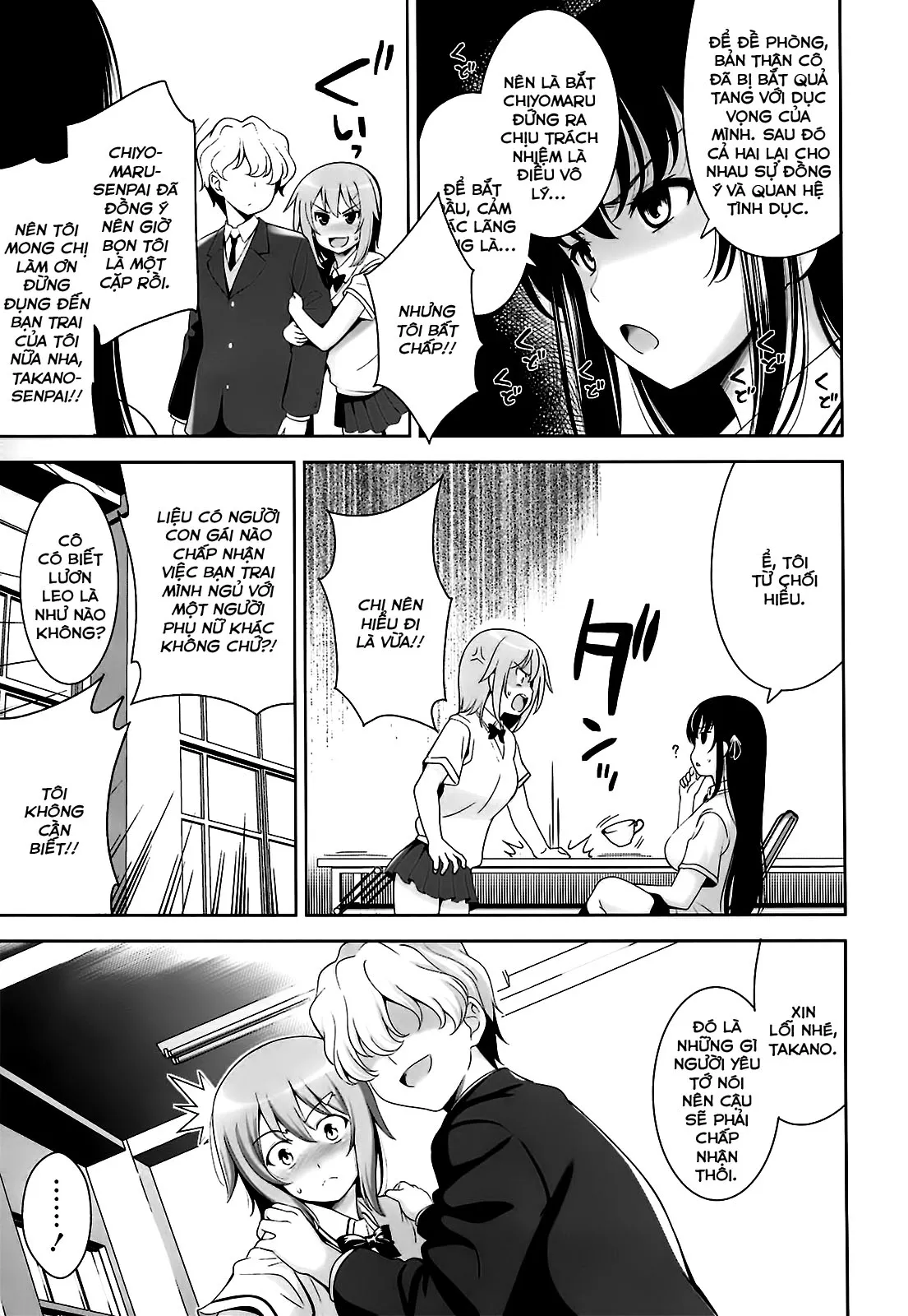 HentaiVN.net - Ảnh 3 - Ngôi trường nơi mà tình yêu là không cần thiết [Renai Fuyou Gakuha; A School Where Love is Unnecessary; 恋愛不要学派] - Chapter 8