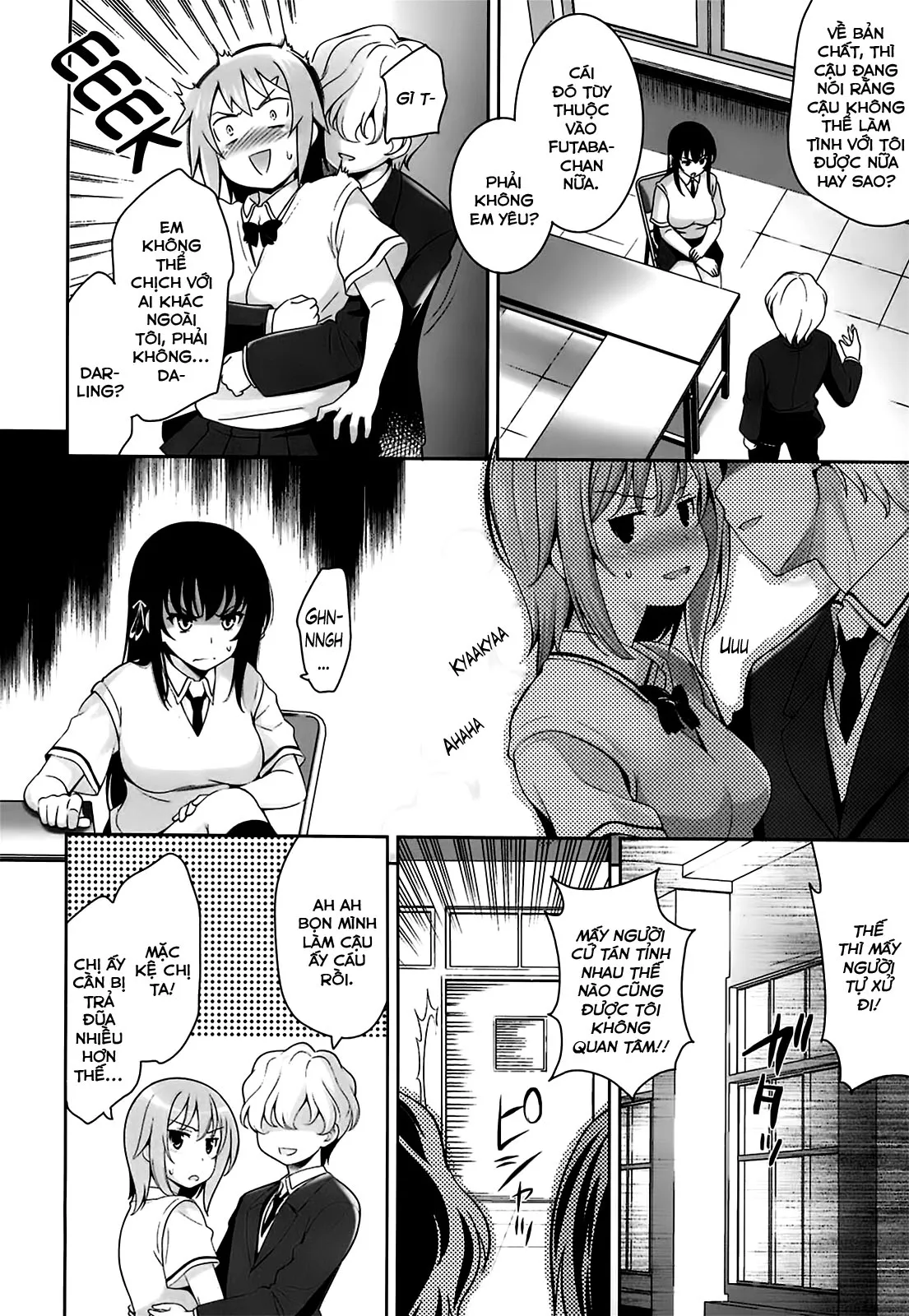 HentaiVN.net - Ảnh 4 - Ngôi trường nơi mà tình yêu là không cần thiết [Renai Fuyou Gakuha; A School Where Love is Unnecessary; 恋愛不要学派] - Chapter 8