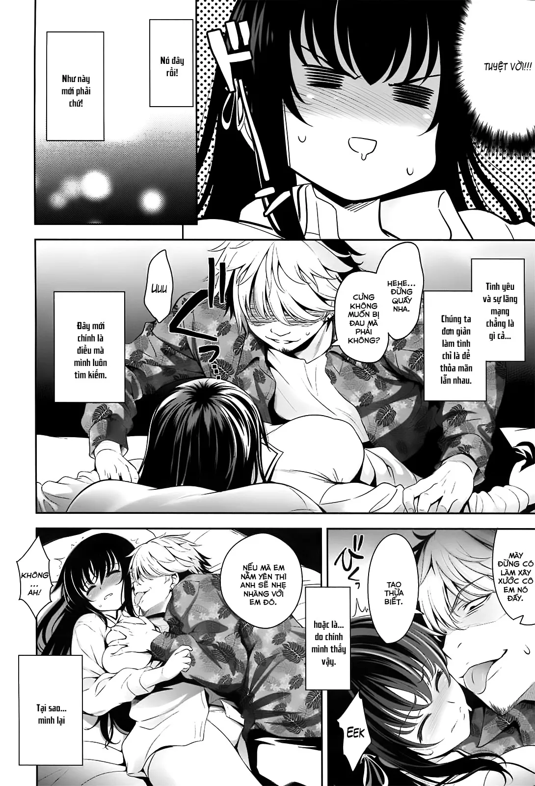 HentaiVN.net - Ảnh 3 - Ngôi trường nơi mà tình yêu là không cần thiết [Renai Fuyou Gakuha; A School Where Love is Unnecessary; 恋愛不要学派] - Chapter 9