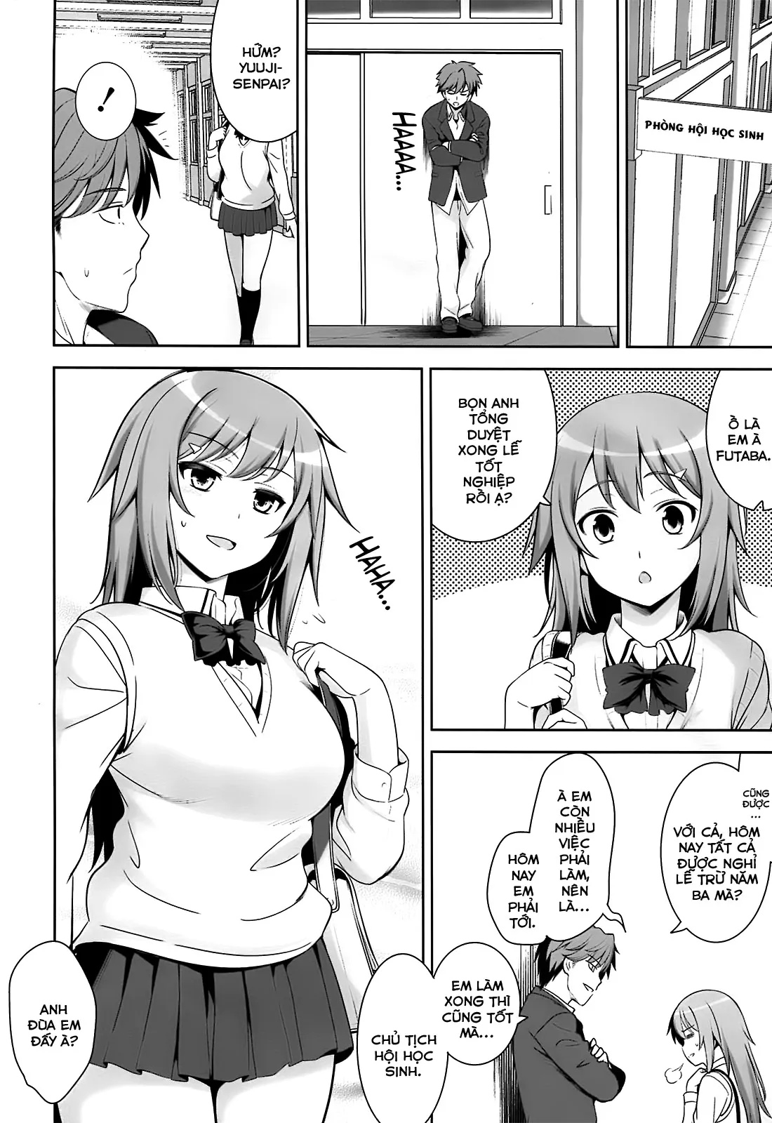 HentaiVN.net - Ảnh 3 - Ngôi trường nơi mà tình yêu là không cần thiết [Renai Fuyou Gakuha; A School Where Love is Unnecessary; 恋愛不要学派] - Chapter 10: Hồi kết