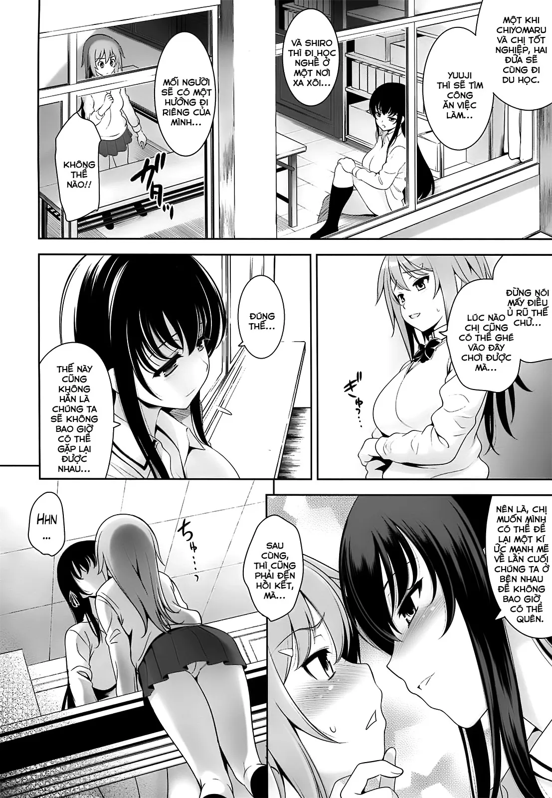 HentaiVN.net - Ảnh 6 - Ngôi trường nơi mà tình yêu là không cần thiết [Renai Fuyou Gakuha; A School Where Love is Unnecessary; 恋愛不要学派] - Chapter 10: Hồi kết