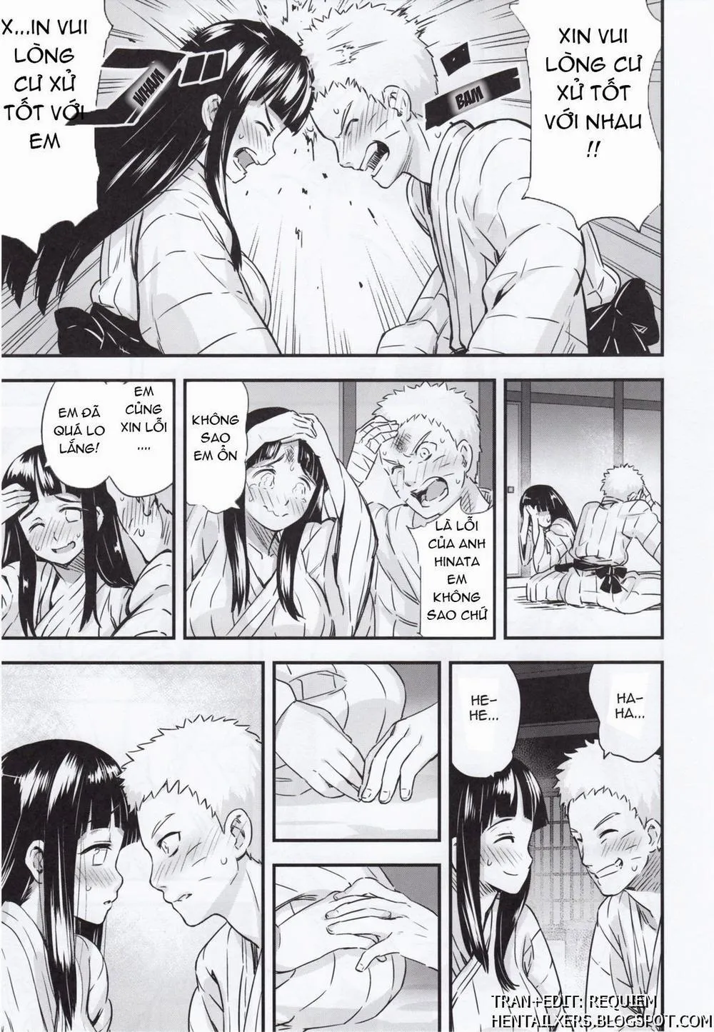 HentaiVN.net - Ảnh 8 - Nhà Uzumaki Ấm Cúng (Naruto) [Attaka Uzumaki (Naruto); あったかうずまき (NARUTO -ナルト-)] - Oneshot