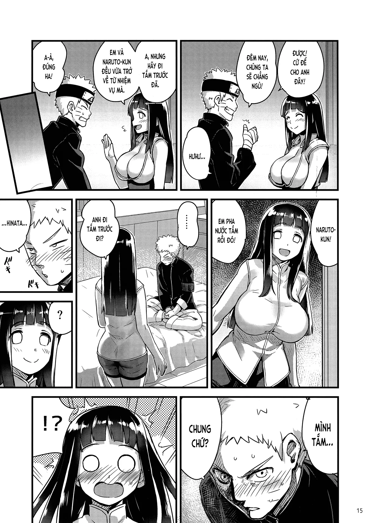 HentaiVN.net - Ảnh 15 - Nhà Uzumaki Ấm Cúng (Naruto) [Attaka Uzumaki (Naruto); あったかうずまき (NARUTO -ナルト-)] - Ch. 2A