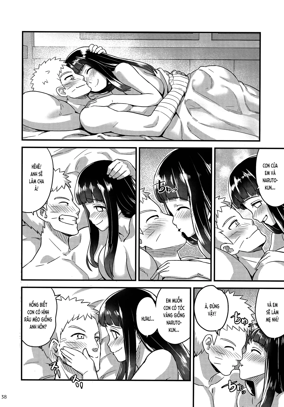 HentaiVN.net - Ảnh 19 - Nhà Uzumaki Ấm Cúng (Naruto) [Attaka Uzumaki (Naruto); あったかうずまき (NARUTO -ナルト-)] - Ch. 2B [Hết]