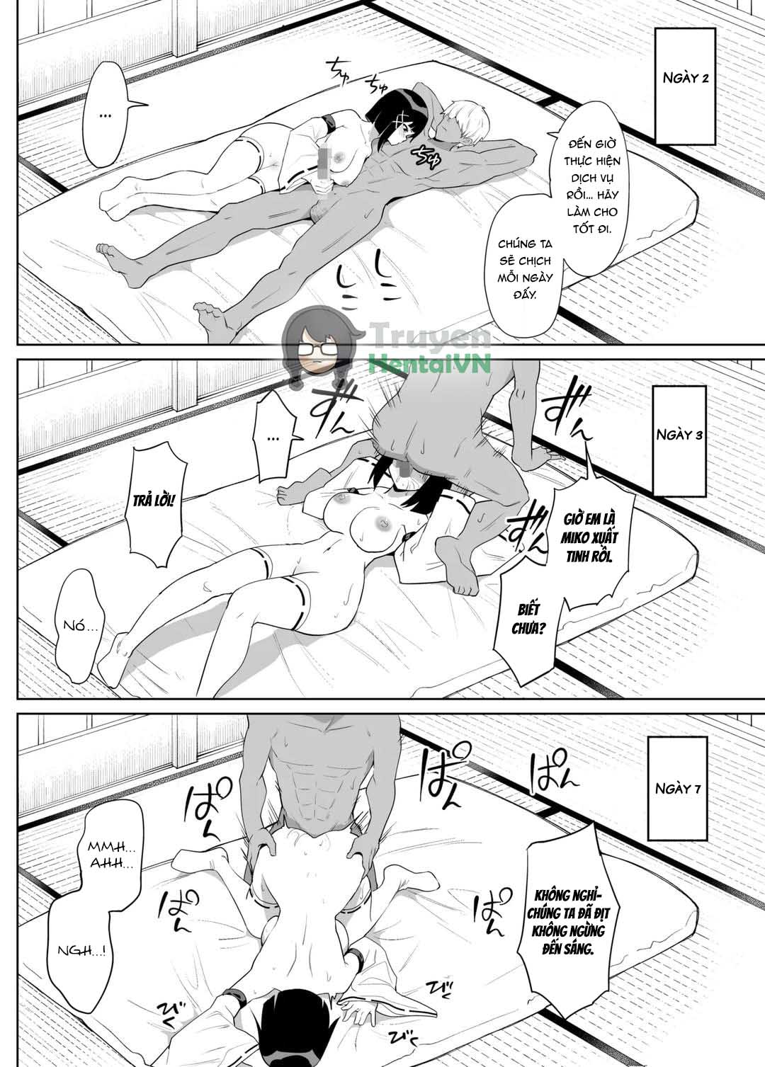 HentaiVN.net - Ảnh 22 - Kanojo wa Miko toshite Netorare Nakadashi Sareta - Oneshot