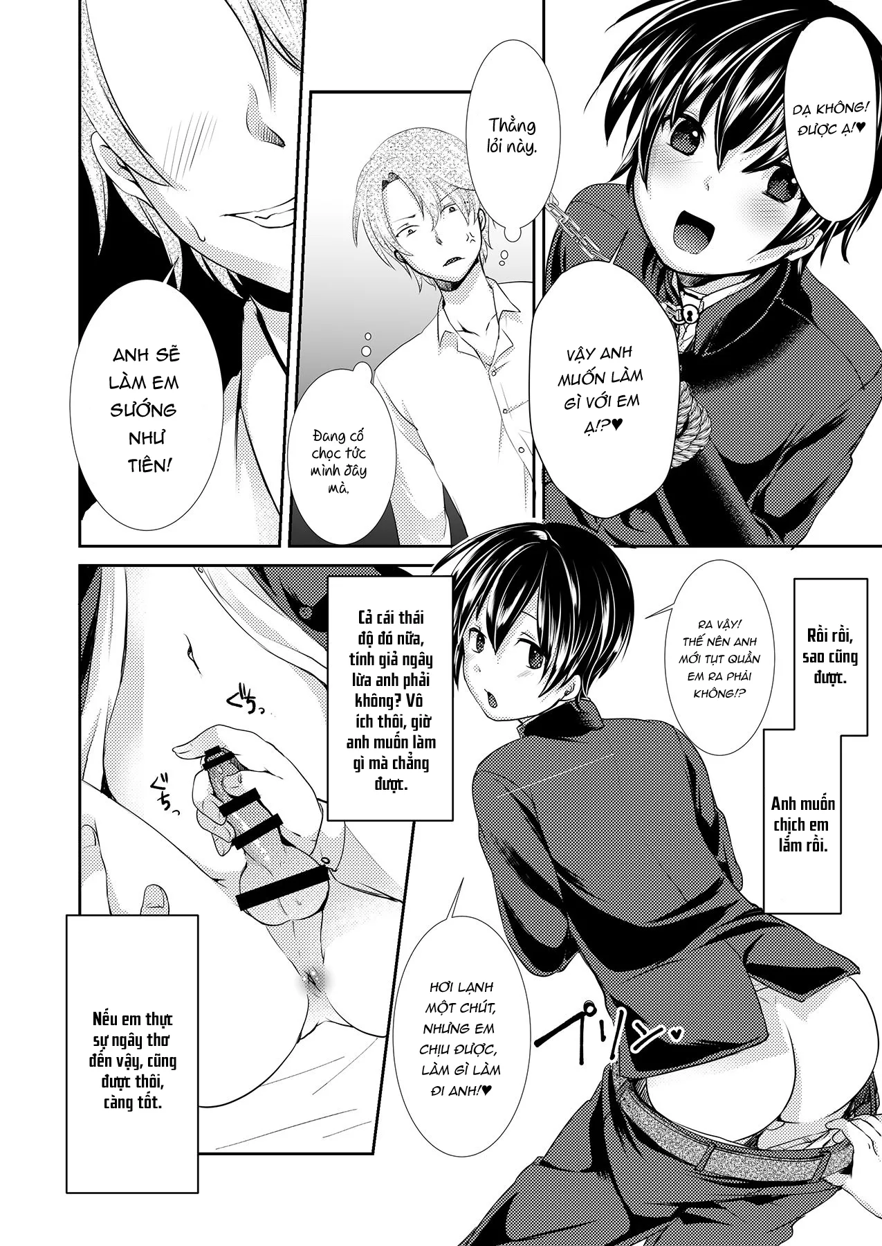 HentaiVN.net - Ảnh 10 - Yuukai Shita Shounen wa Psychopath [Tôi đã bắt nhầm một đứa tâm thần rồi] - Chap 1
