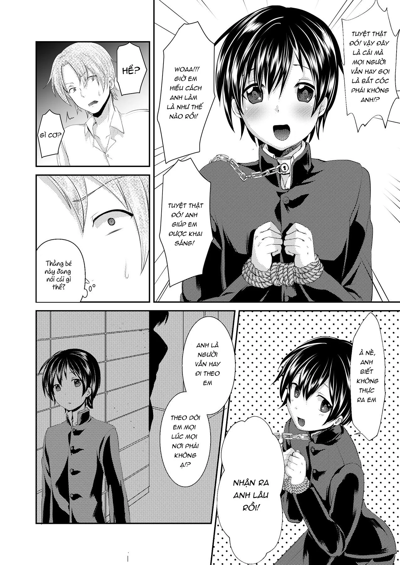 HentaiVN.net - Ảnh 8 - Yuukai Shita Shounen wa Psychopath [Tôi đã bắt nhầm một đứa tâm thần rồi] - Chap 1