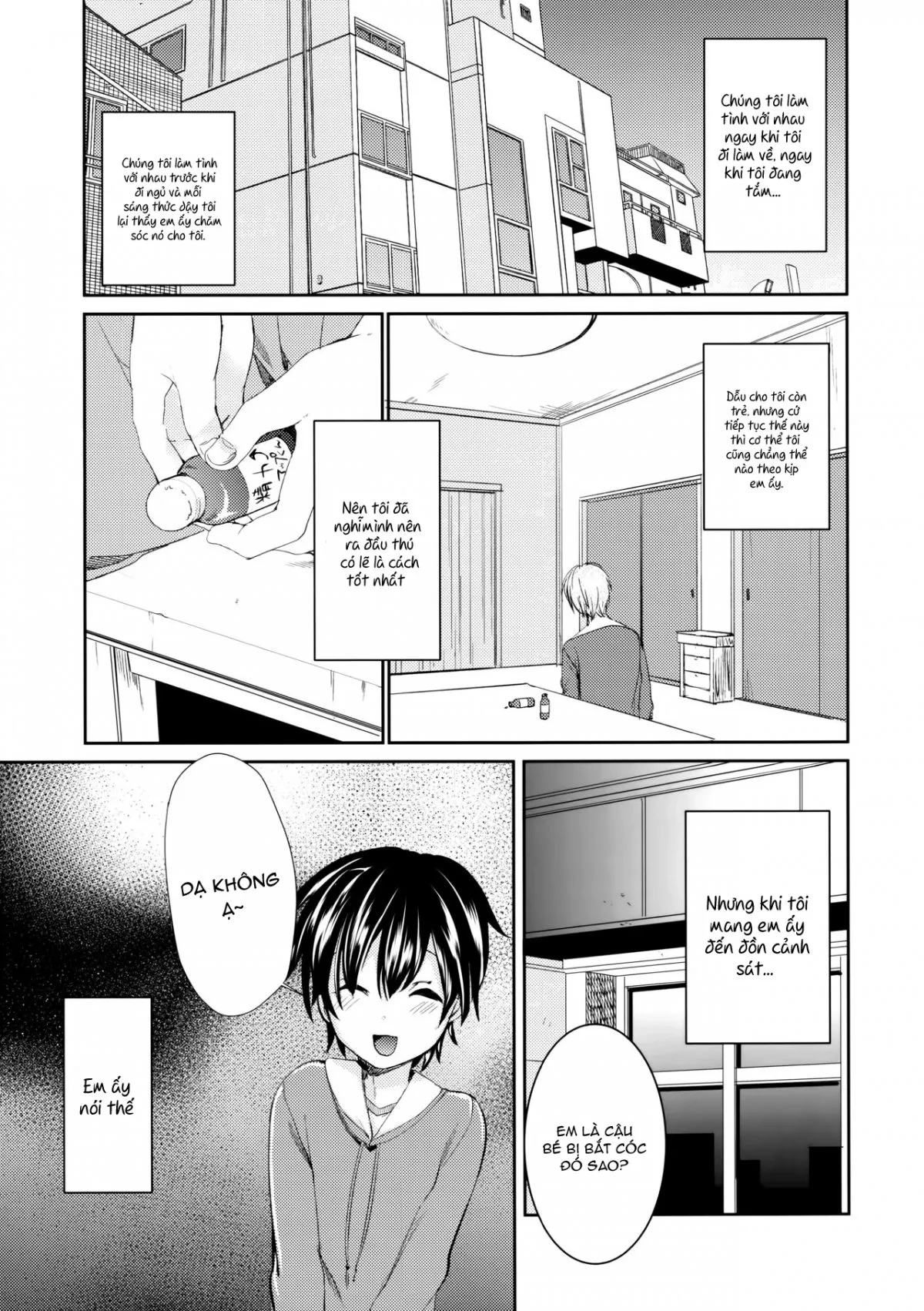HentaiVN.net - Ảnh 7 - Yuukai Shita Shounen wa Psychopath [Tôi đã bắt nhầm một đứa tâm thần rồi] - Chap 2
