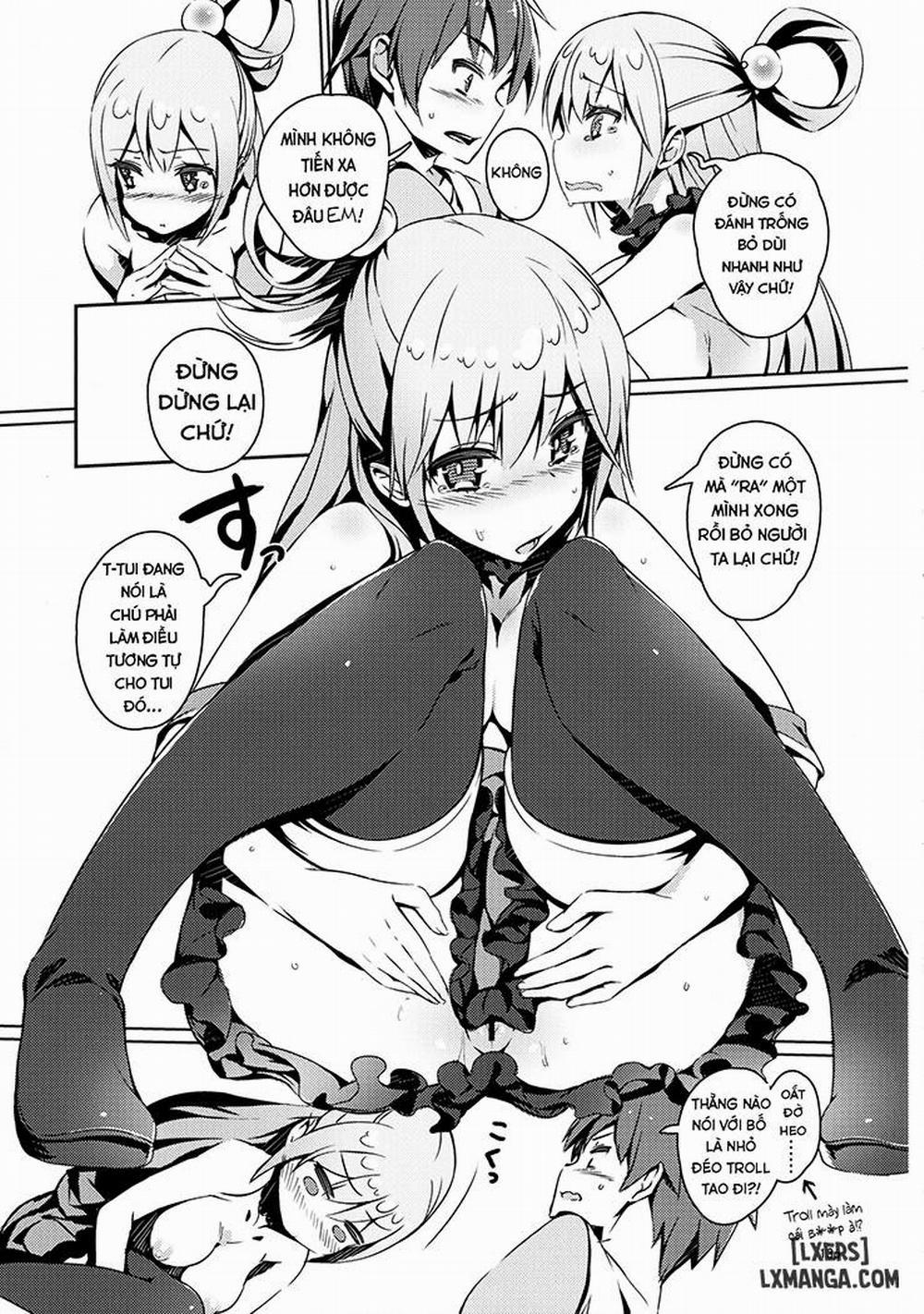 HentaiVN.net - Ảnh 12 - Kono Nikutarashii Megami no Icha Love o! [Making Love With This Hateful Goddess!] - Oneshot