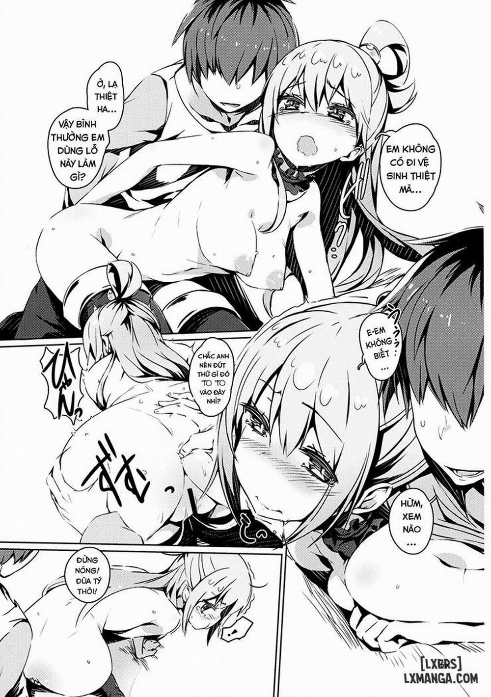 HentaiVN.net - Ảnh 14 - Kono Nikutarashii Megami no Icha Love o! [Making Love With This Hateful Goddess!] - Oneshot