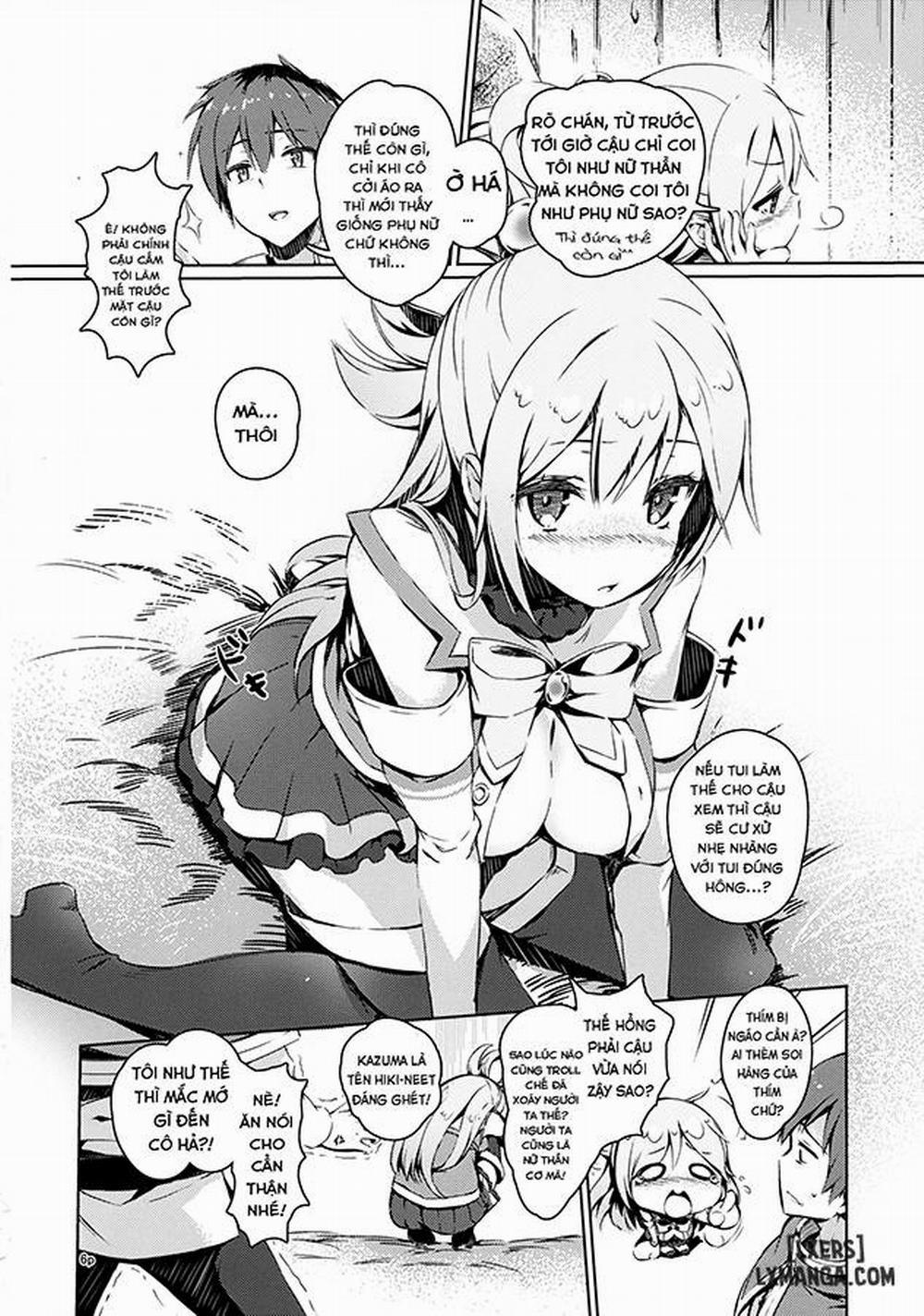 HentaiVN.net - Ảnh 5 - Kono Nikutarashii Megami no Icha Love o! [Making Love With This Hateful Goddess!] - Oneshot