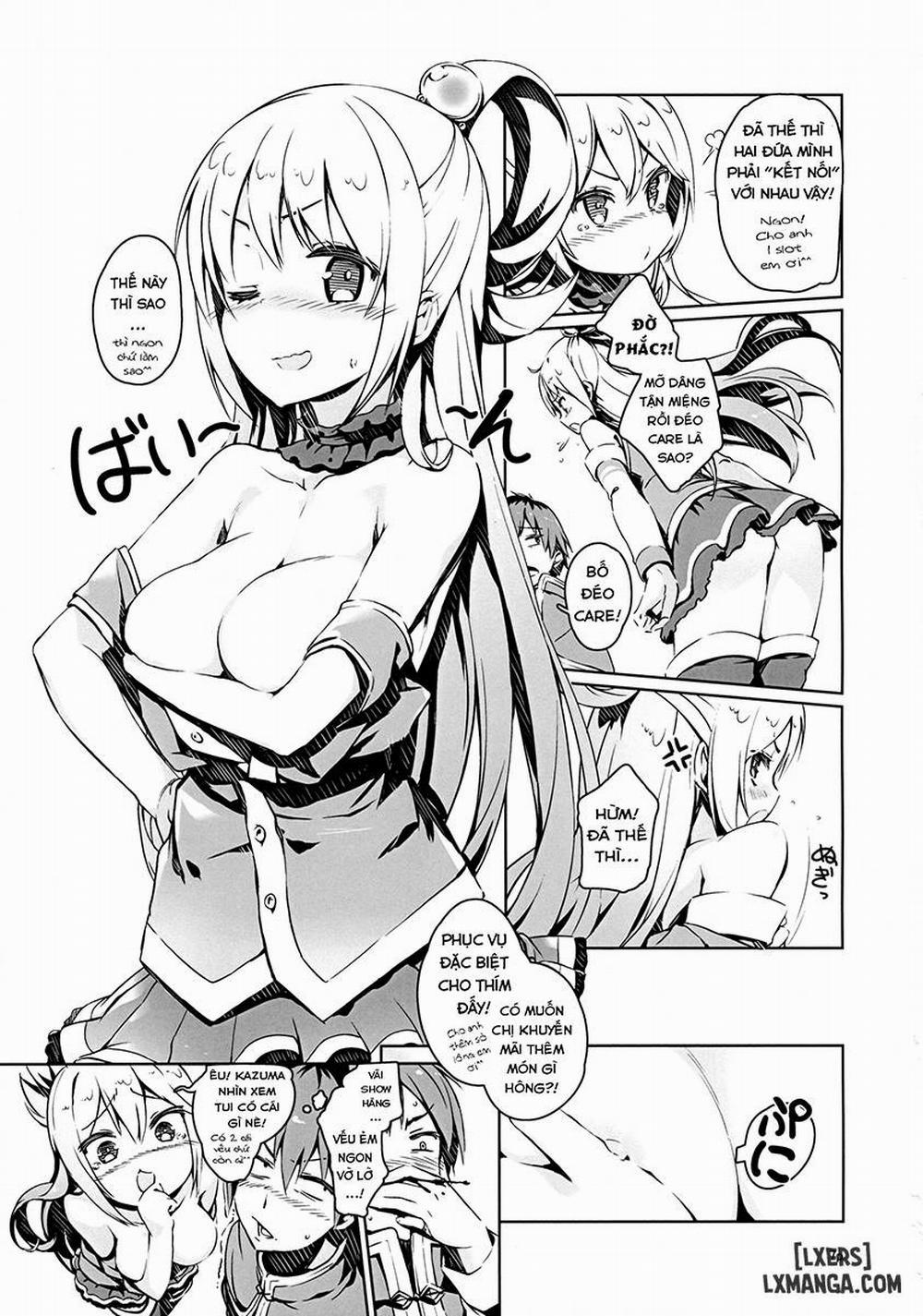 HentaiVN.net - Ảnh 6 - Kono Nikutarashii Megami no Icha Love o! [Making Love With This Hateful Goddess!] - Oneshot
