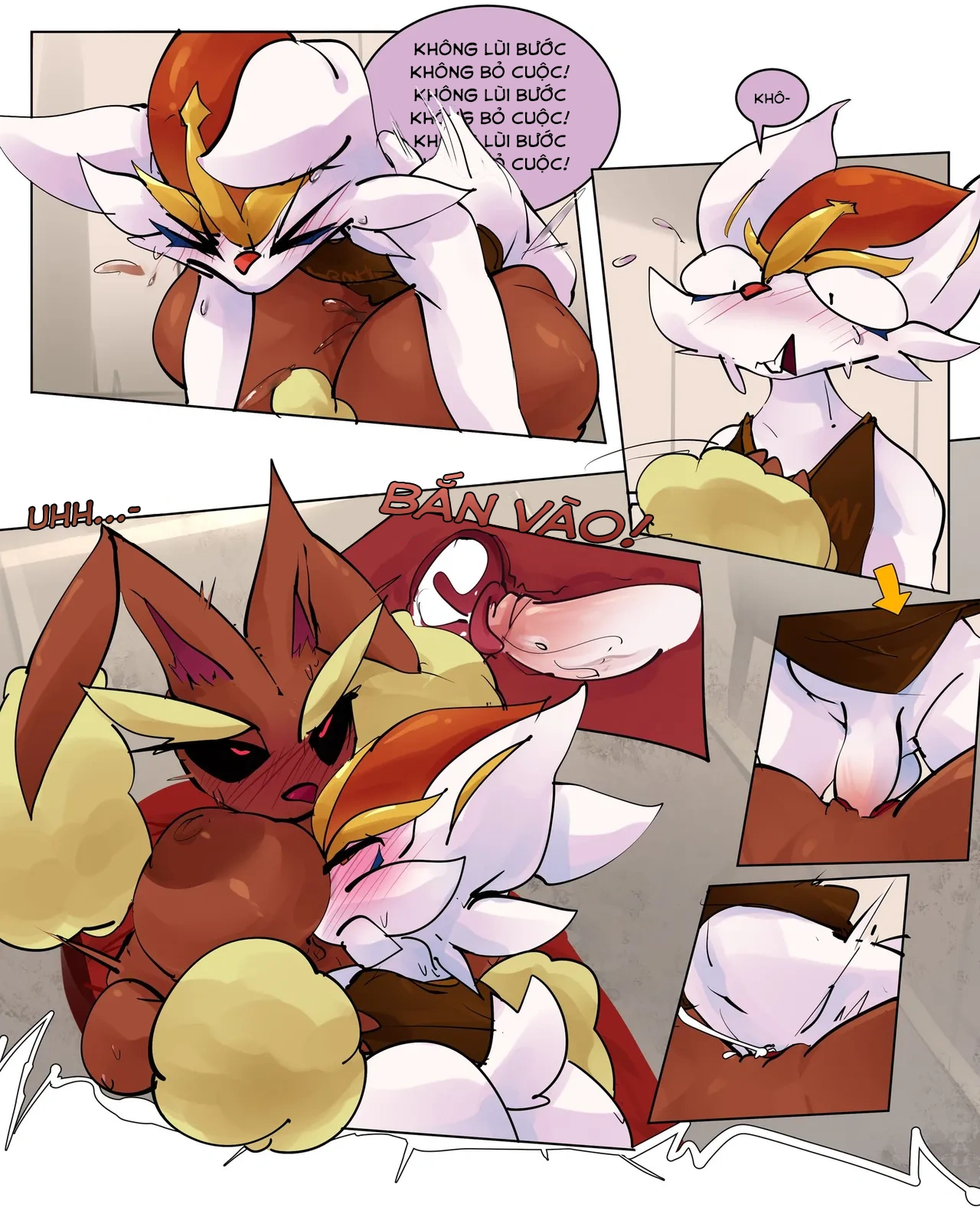 HentaiVN.net - Ảnh 13 - Lopunny và Cinderace 2 - Oneshot
