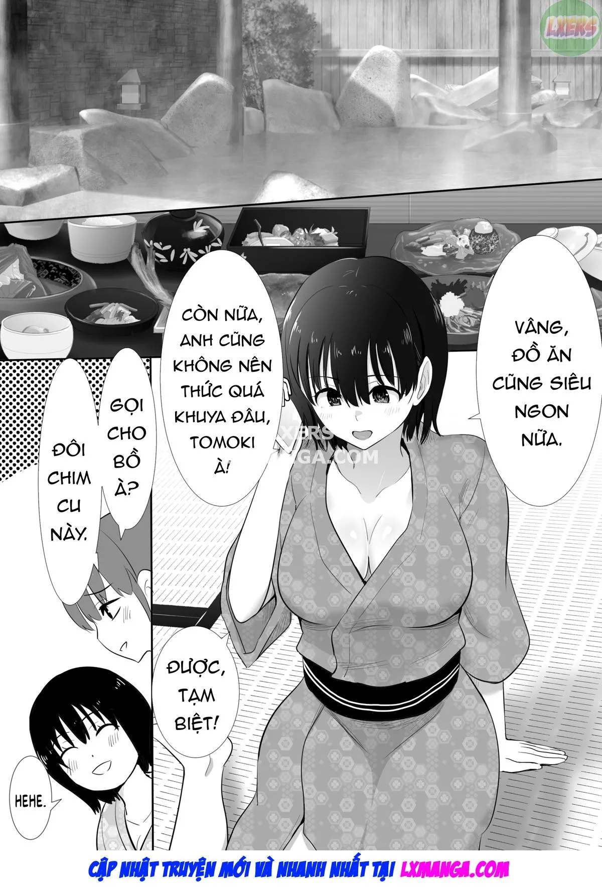 HentaiVN.net - Ảnh 11 - Onsen Ryokou ni Itta Kyonyuu Kanojo ga Yuujin no Yarichin Kareshi ni Pakorareta Kamoshirenai - Chap 1