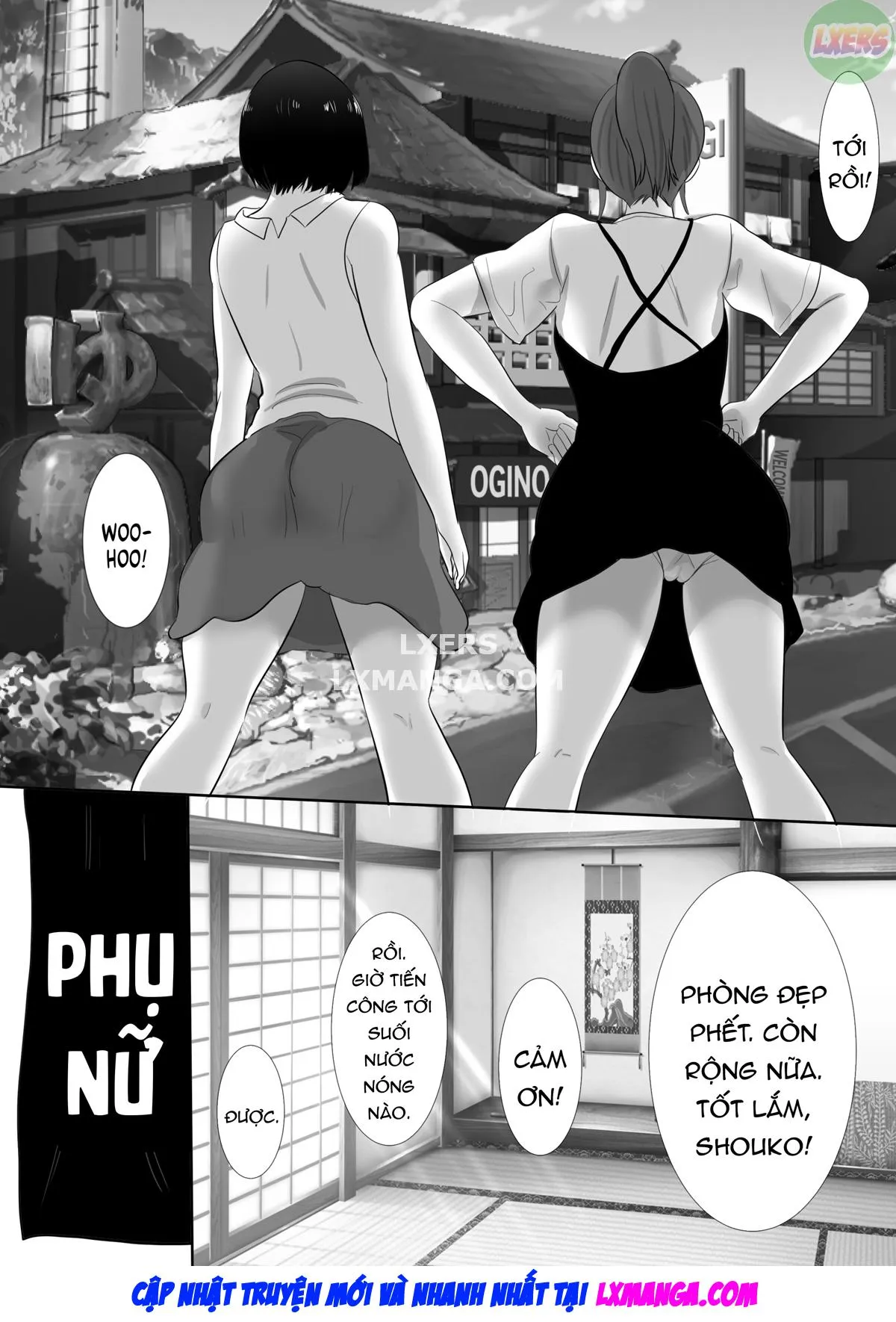 HentaiVN.net - Ảnh 9 - Onsen Ryokou ni Itta Kyonyuu Kanojo ga Yuujin no Yarichin Kareshi ni Pakorareta Kamoshirenai - Chap 1