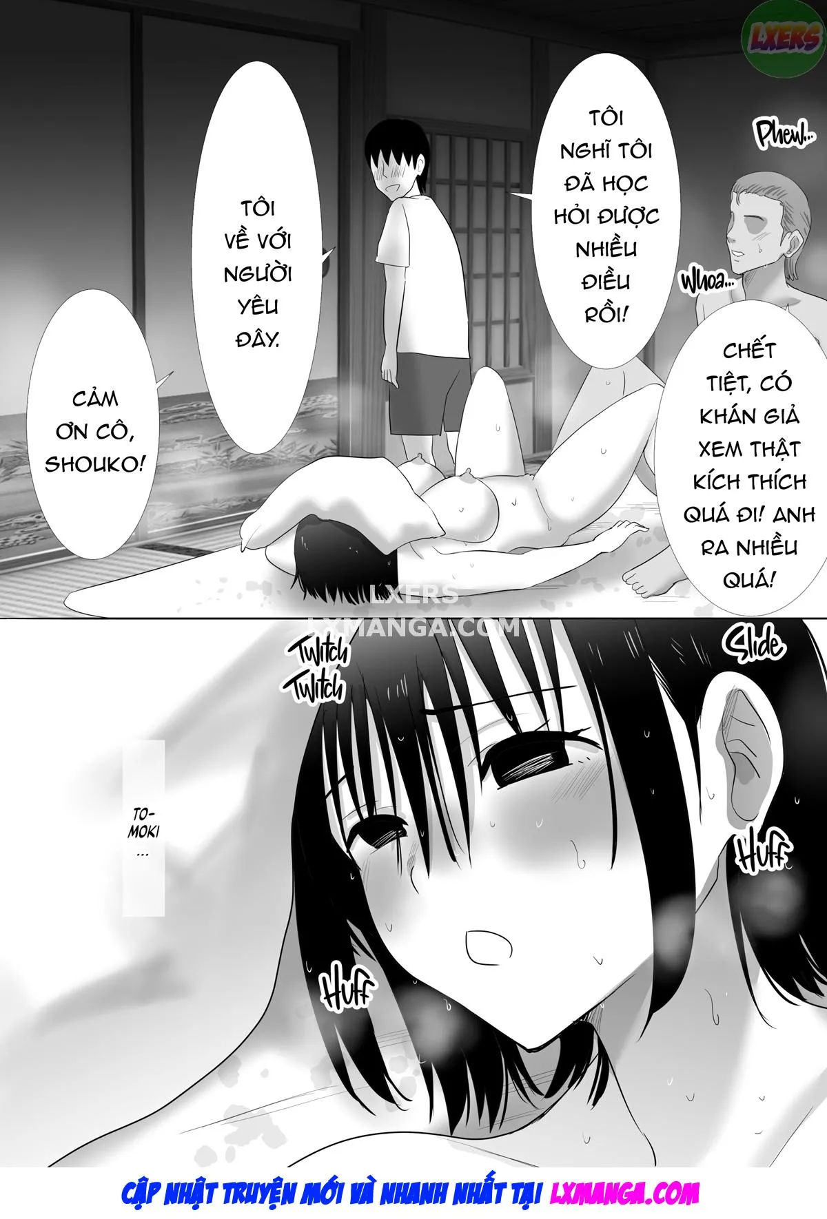 HentaiVN.net - Ảnh 36 - Onsen Ryokou ni Itta Kyonyuu Kanojo ga Yuujin no Yarichin Kareshi ni Pakorareta Kamoshirenai - Chap 2 - [END]