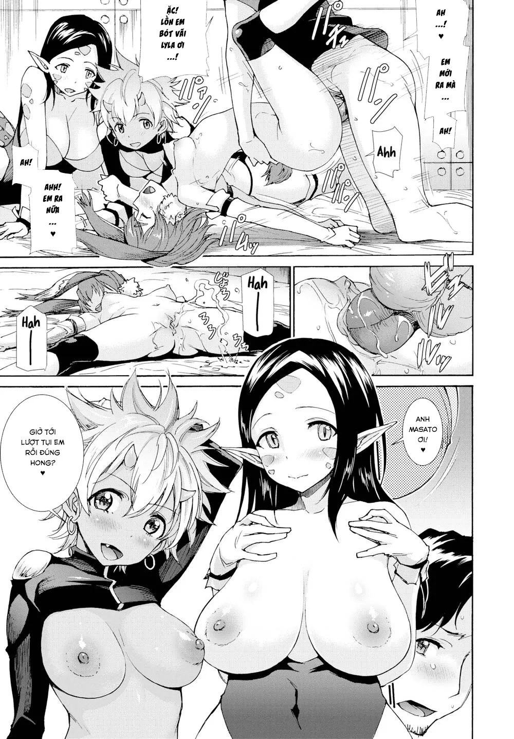 HentaiVN.net - Ảnh 10 - Chịch Sương Sương 3 Em Người Ngoài Hành Tinh! [Invasion of the Alien Girls] - Oneshot
