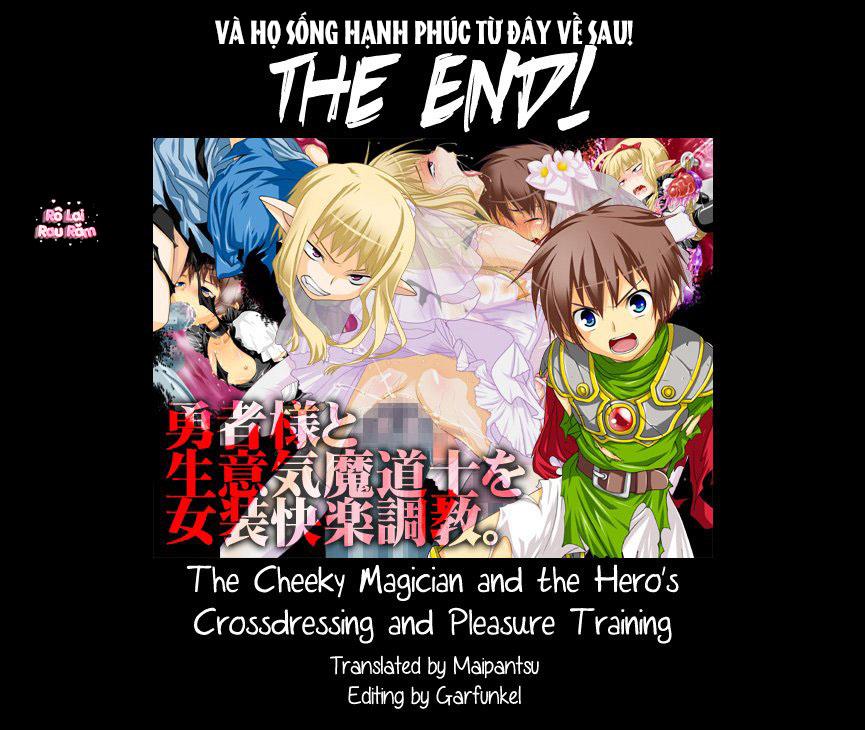 HentaiVN.net - Ảnh 38 - Yuusha-sama to Namaiki Madou-shi no Josou Kairaku Choukyou. - one shot